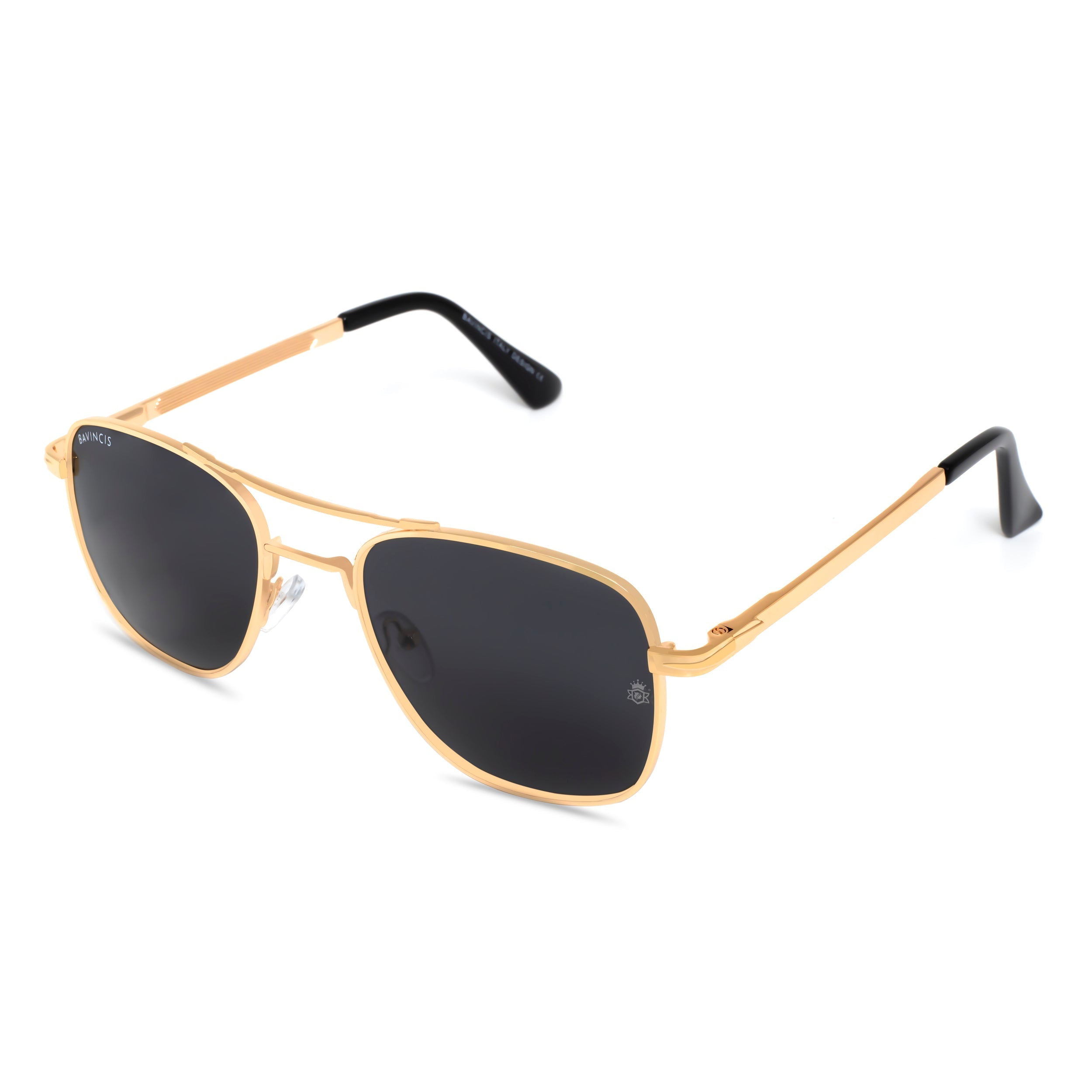 Bavincis Focal Gold And Black Edition Sunglasses