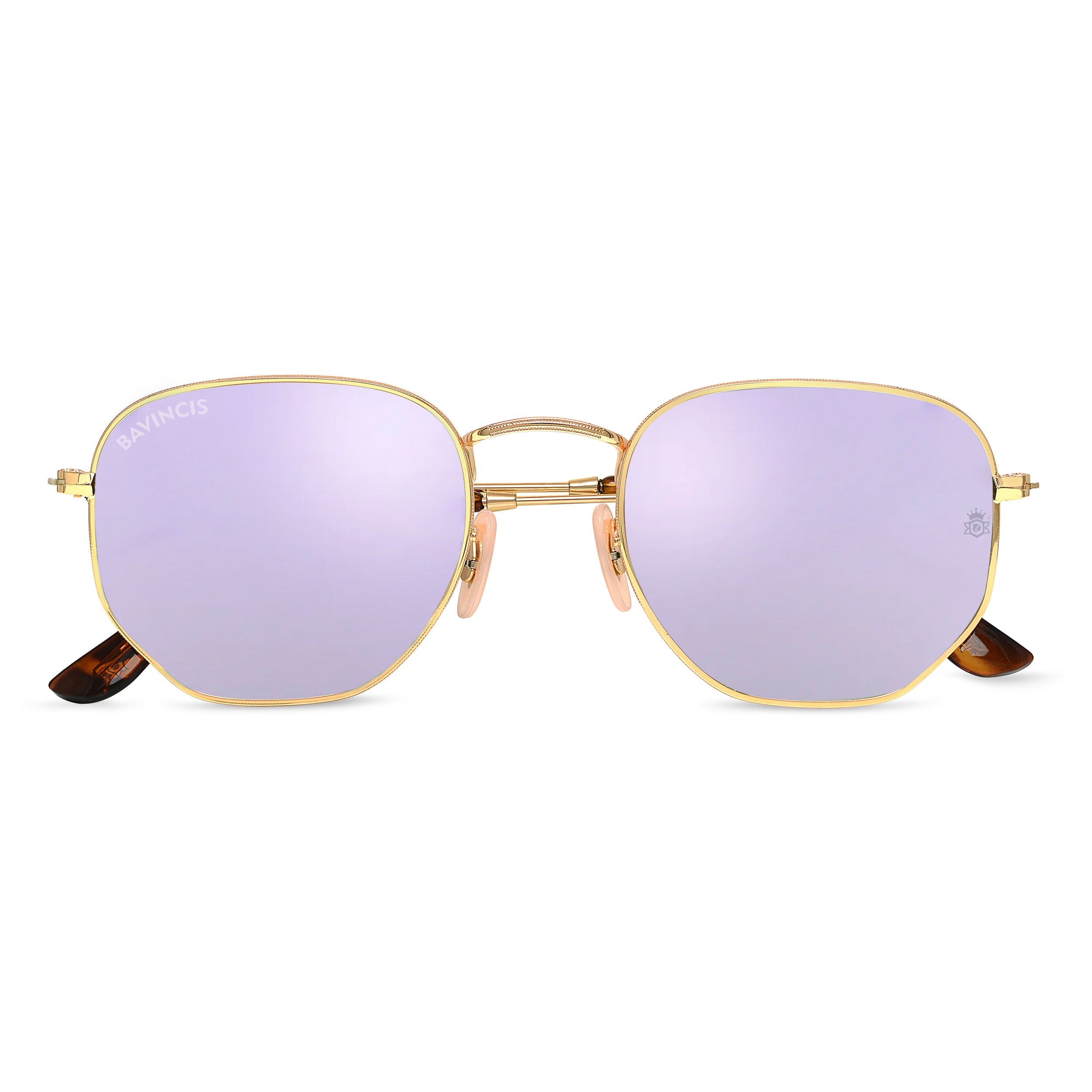 Bavincis Gemini Gold And Violet  Edition Sunglasses