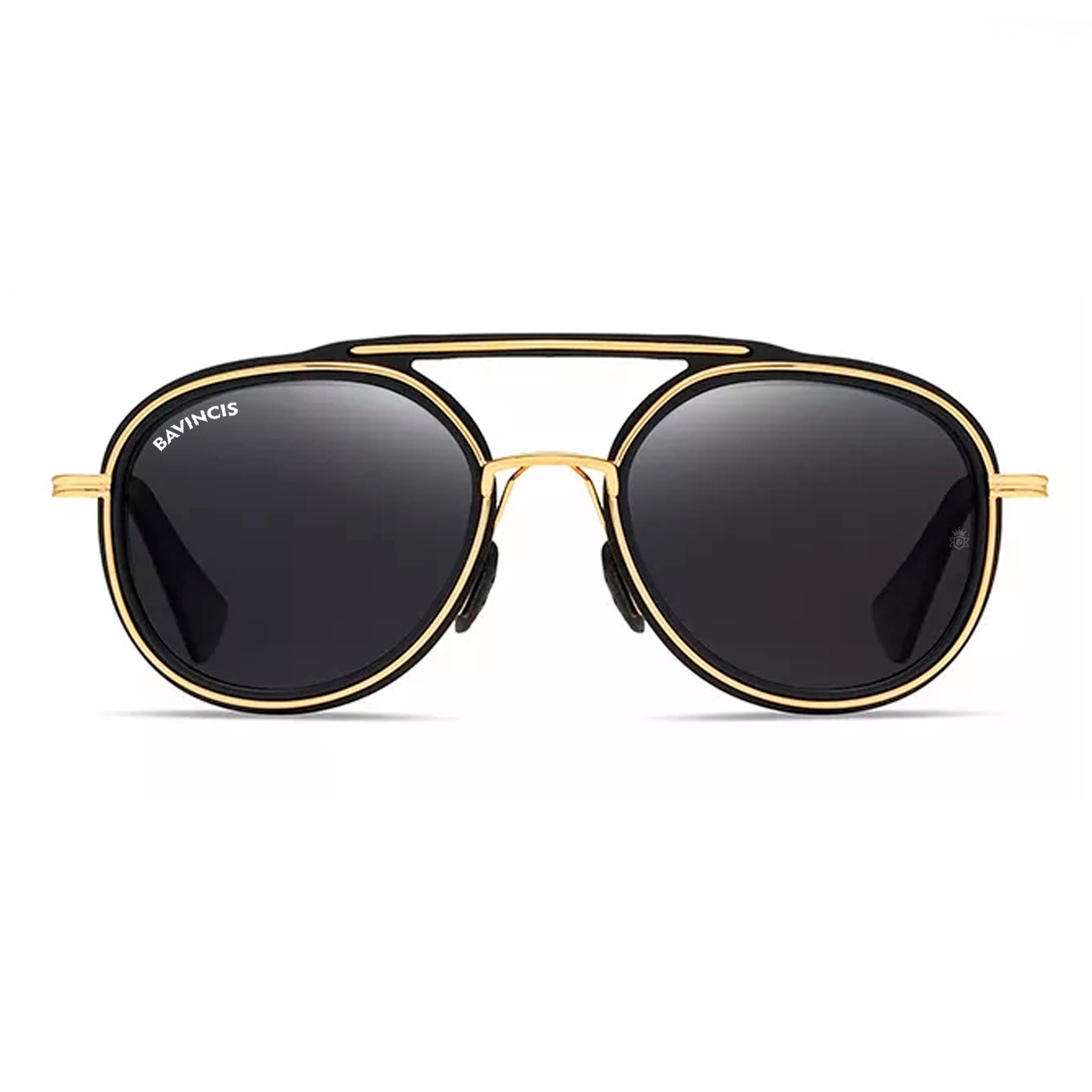 Bavincis Fleets Gold And Black Edition Sunglasses