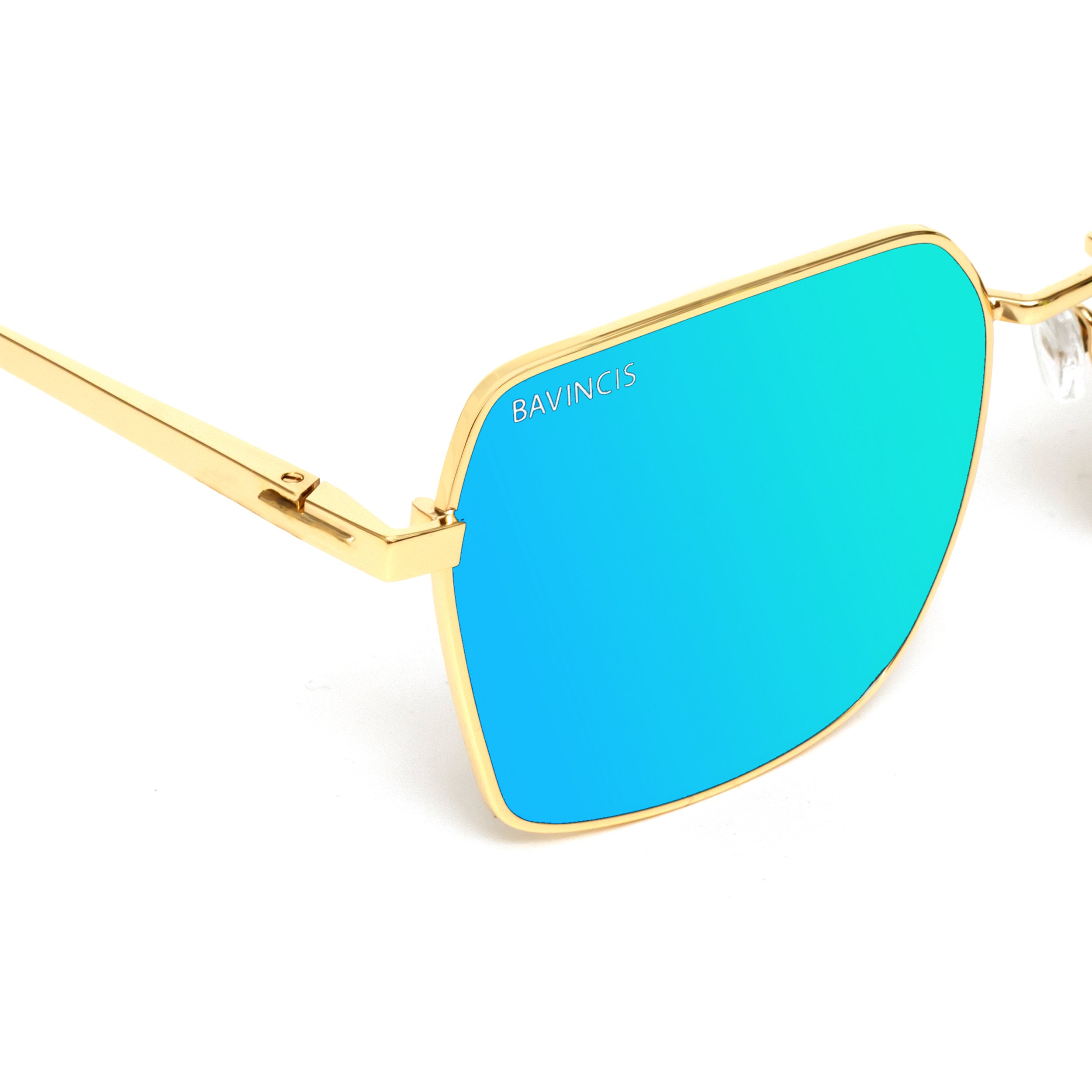 Bavincis The Bond Gold And Aqua Green Edition sunglasses