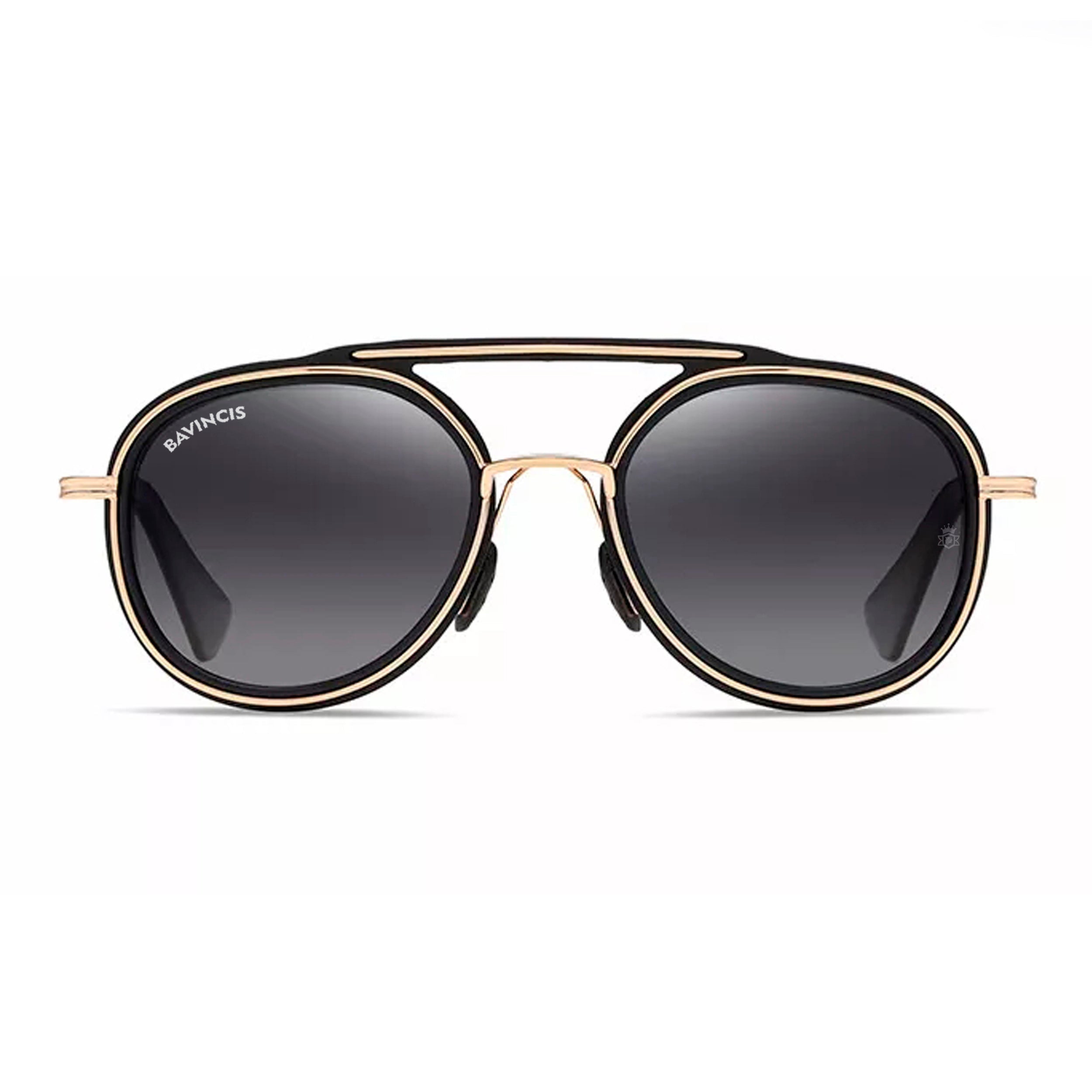 Bavincis Fleets Gold And Grey Gradient Edition Sunglasses