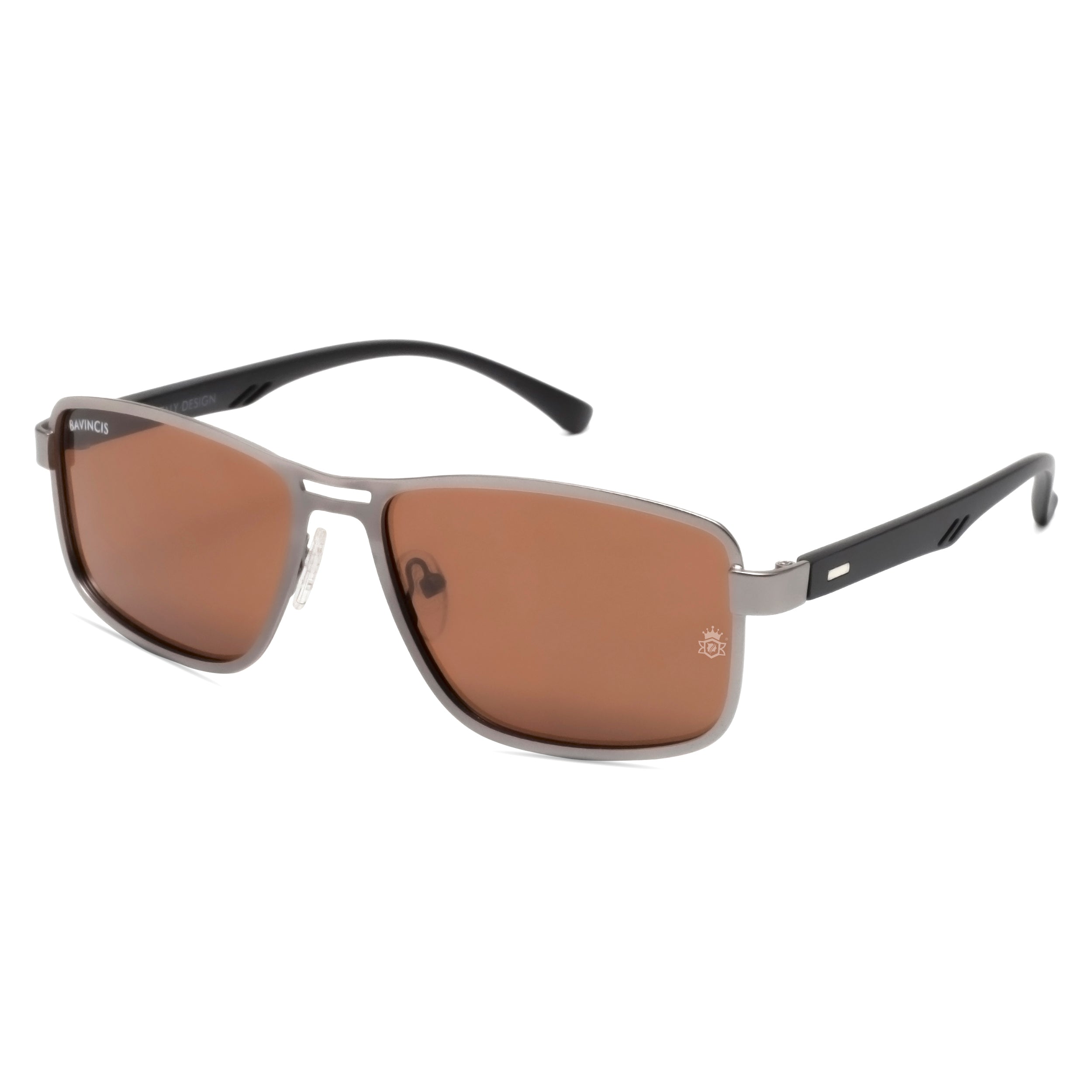 Bavincis Deluxe Black And Brown Edition Sunglasses