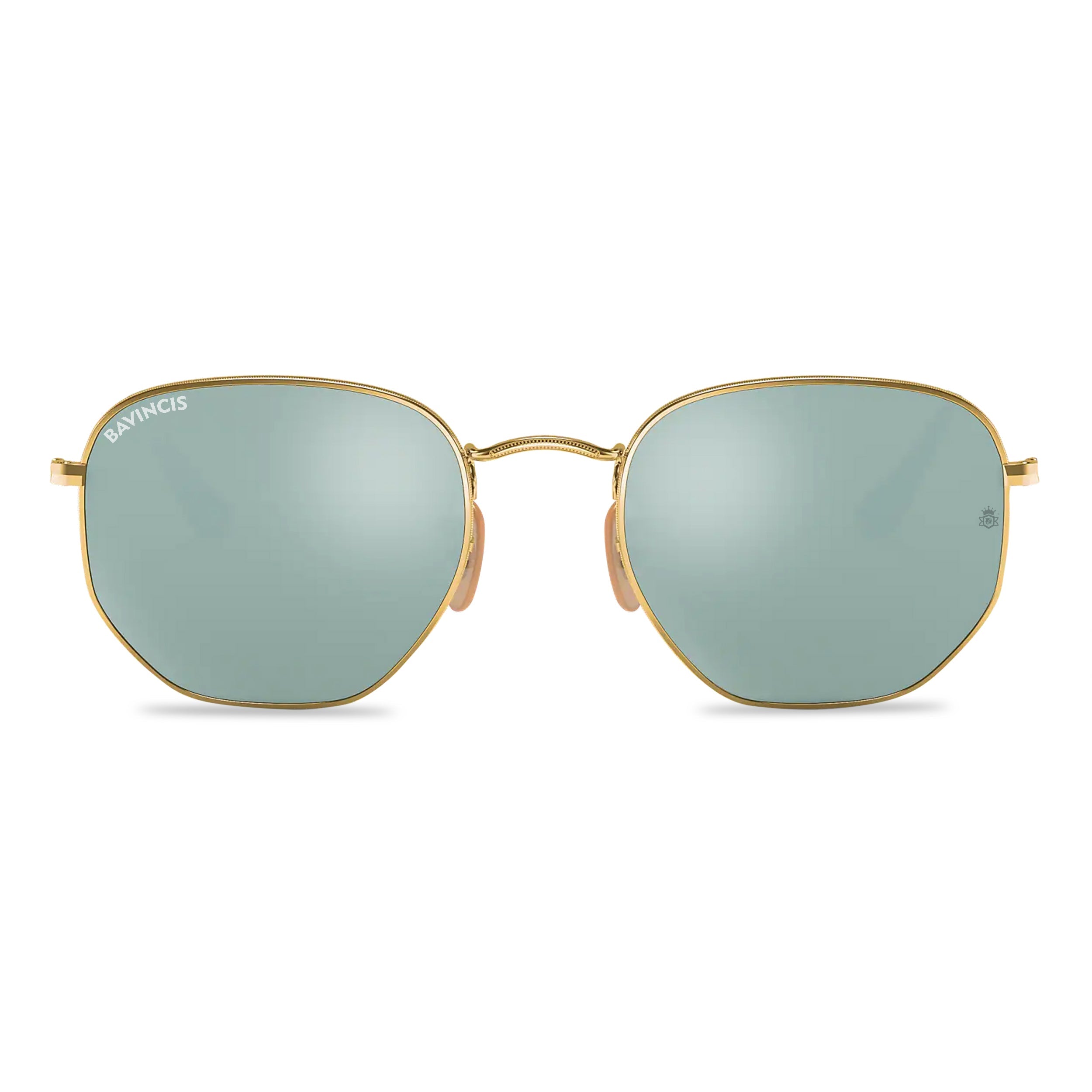 Bavincis Gemini Gold And Silver Mercury Edition Sunglasses