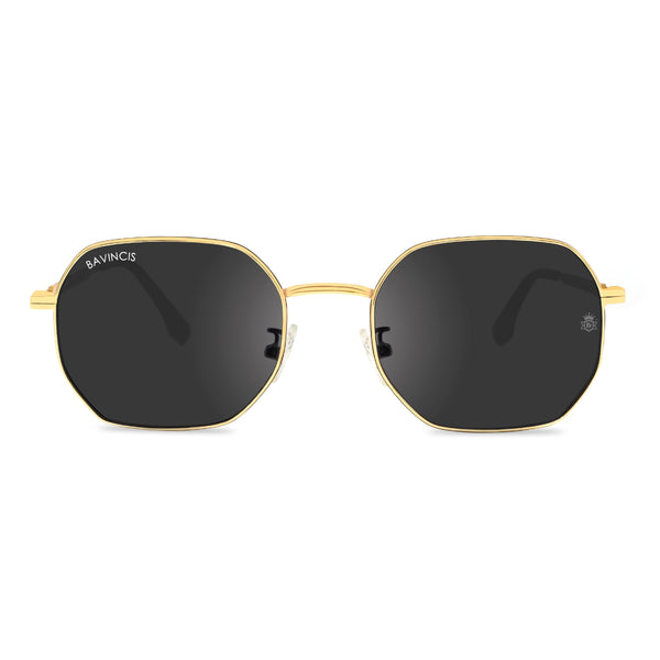 Bavincis Baycan Gold And Black  Edition Sunglasses