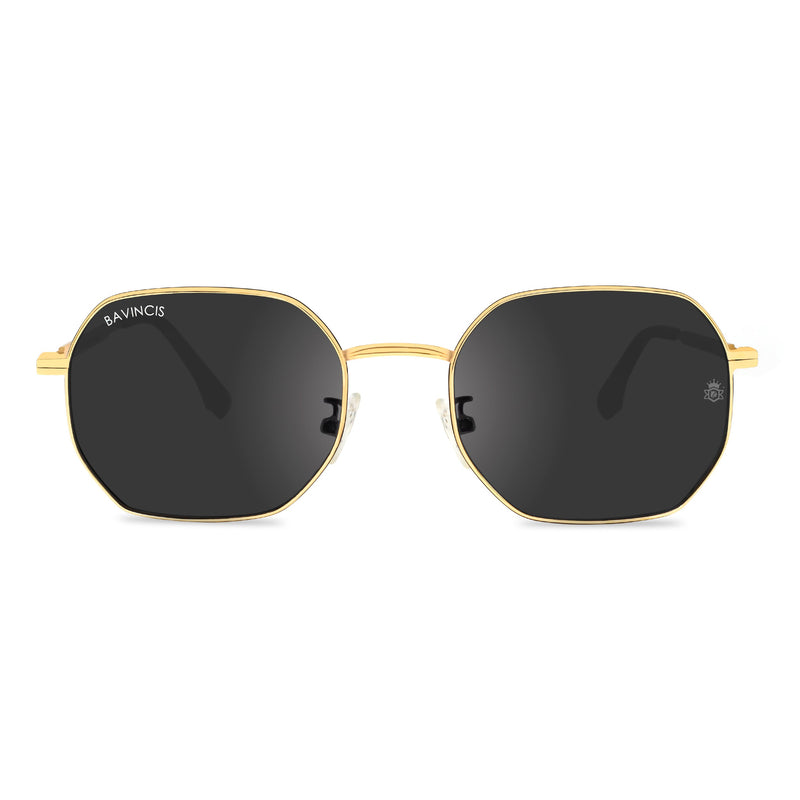 Bavincis Baycan Gold And Black  Edition Sunglasses