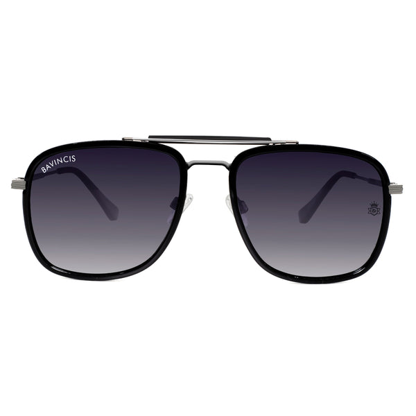 Bavincis Wink Black  And Grey Gradient Edition Sunglasses