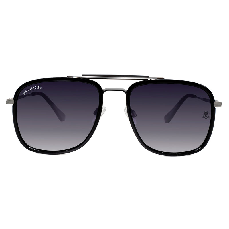 Bavincis Wink Black  And Grey Gradient Edition Sunglasses