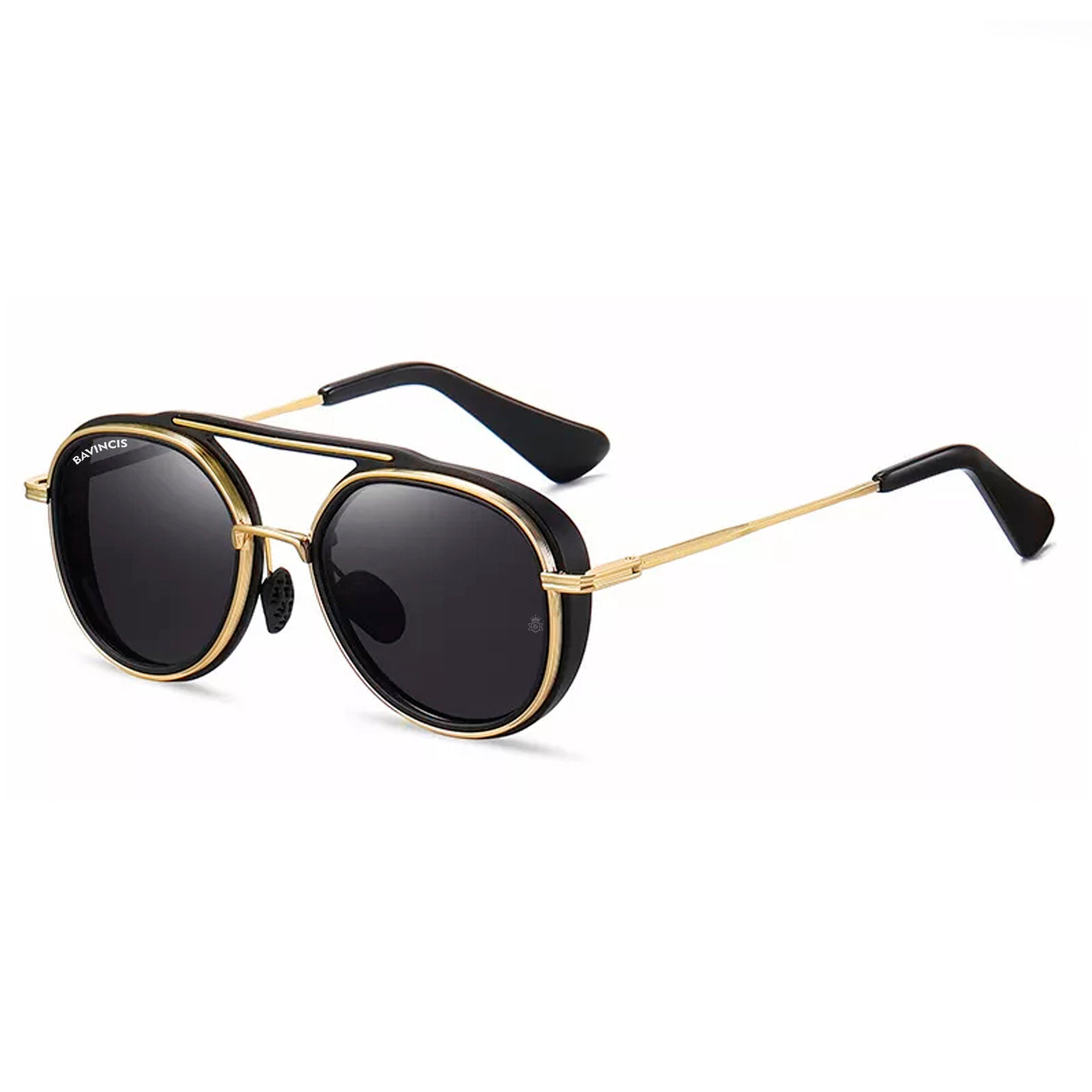 Bavincis Fleets Gold And Black Edition Sunglasses