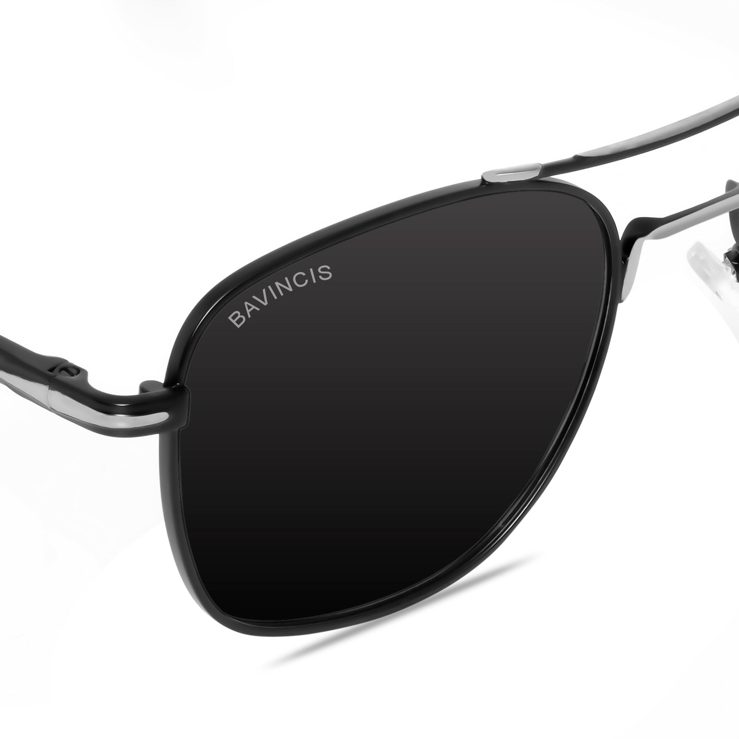 Bavincis Focal Black And Silver-Black Edition Sunglasses