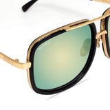 Bavincis Spectral Gold And Green Mercury Edition Sunglasses