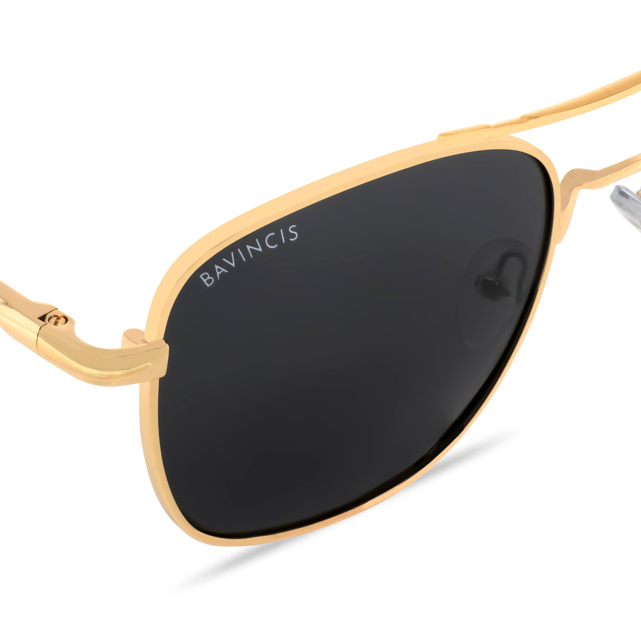 Bavincis Focal Gold And Black Edition Sunglasses