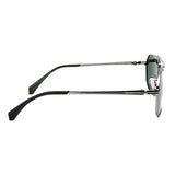 Bavincis Glance Silver And Green Edition Sunglasses