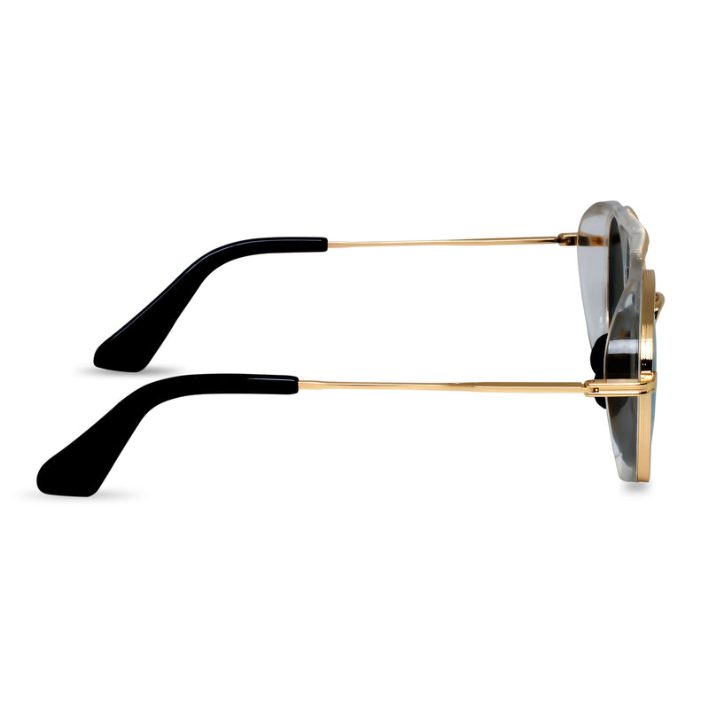 Bavincis Fleets Gold And Blue Mercury Edition Sunglasses