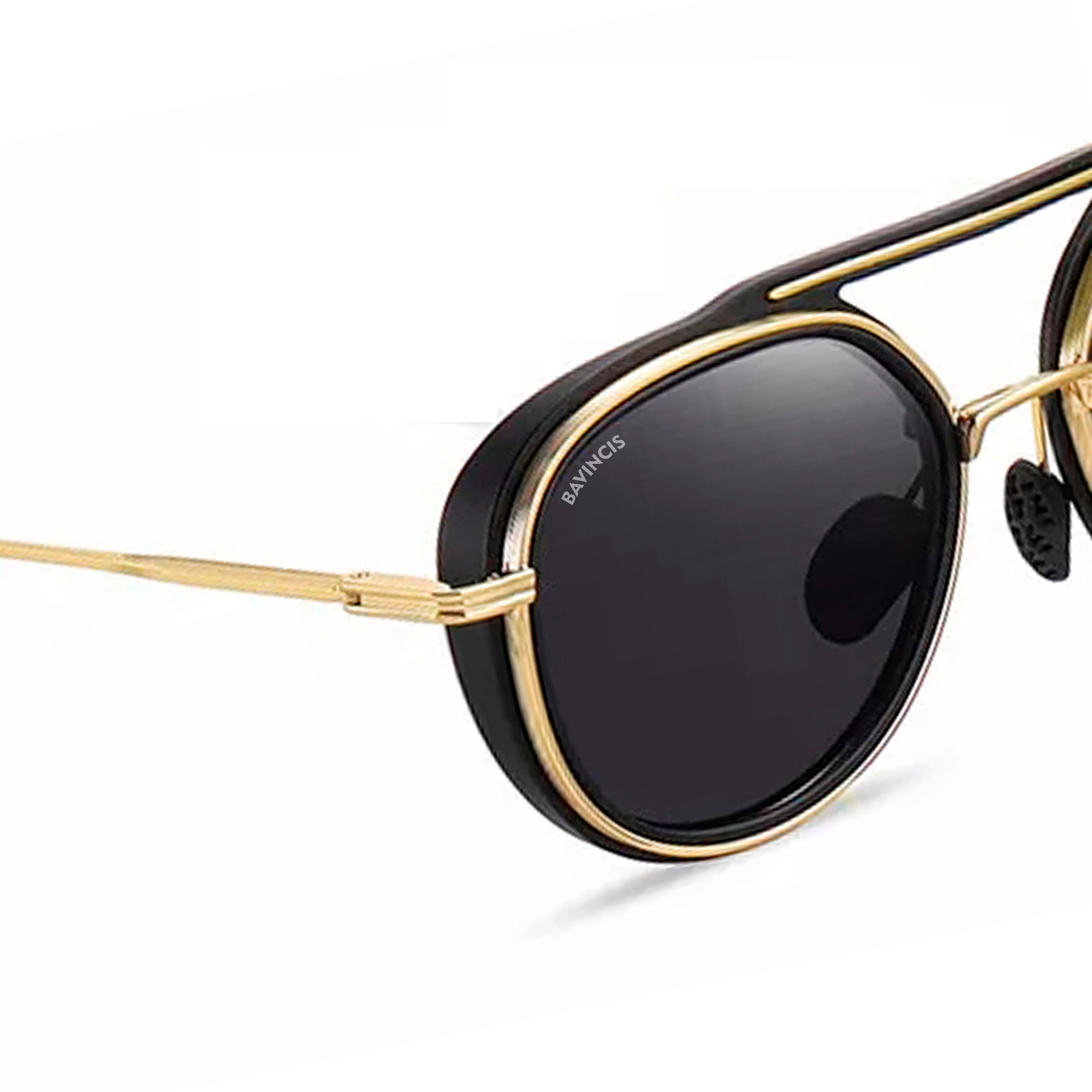 Bavincis Fleets Gold And Black Edition Sunglasses