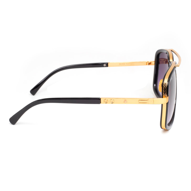 Bavincis Spectral Gold And Gray Gradient Edition Sunglasses