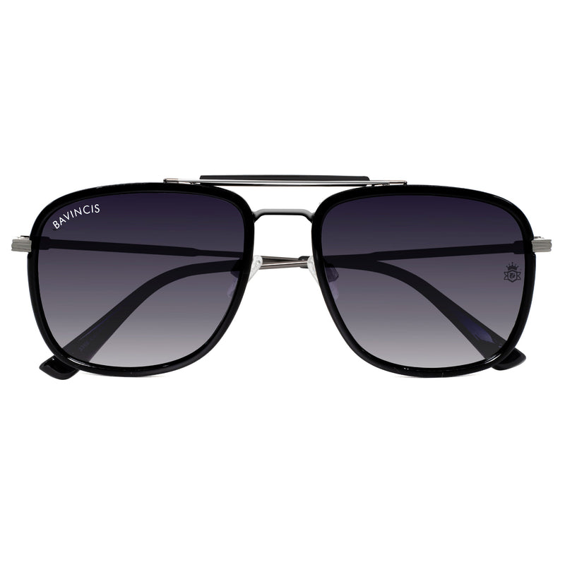 Bavincis Wink Black  And Grey Gradient Edition Sunglasses