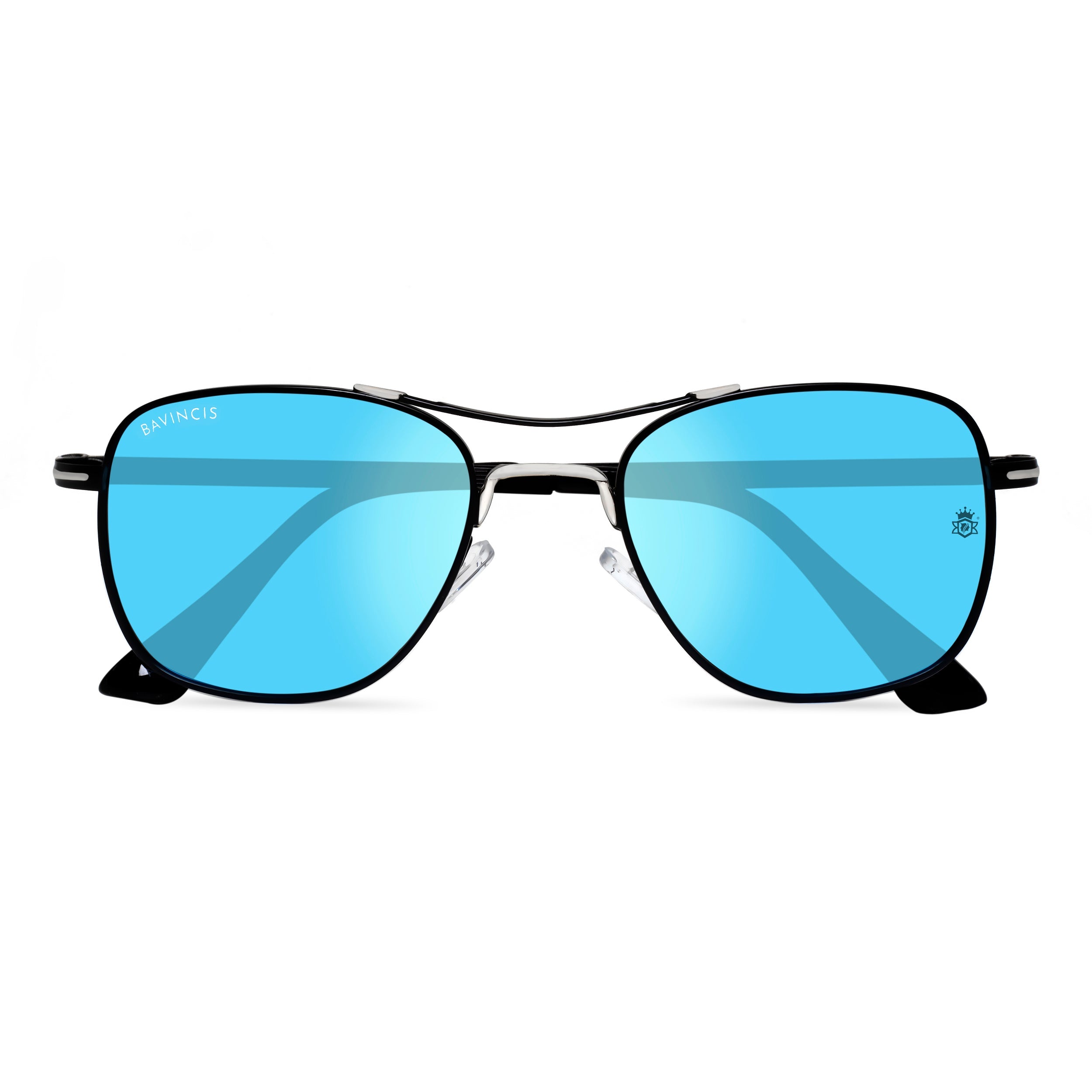 Bavincis Focal Black And Blue Mercury-Edition Sunglasses