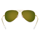 Bavincis Tommy Gold And Orange Mercury Edition Sunglasses