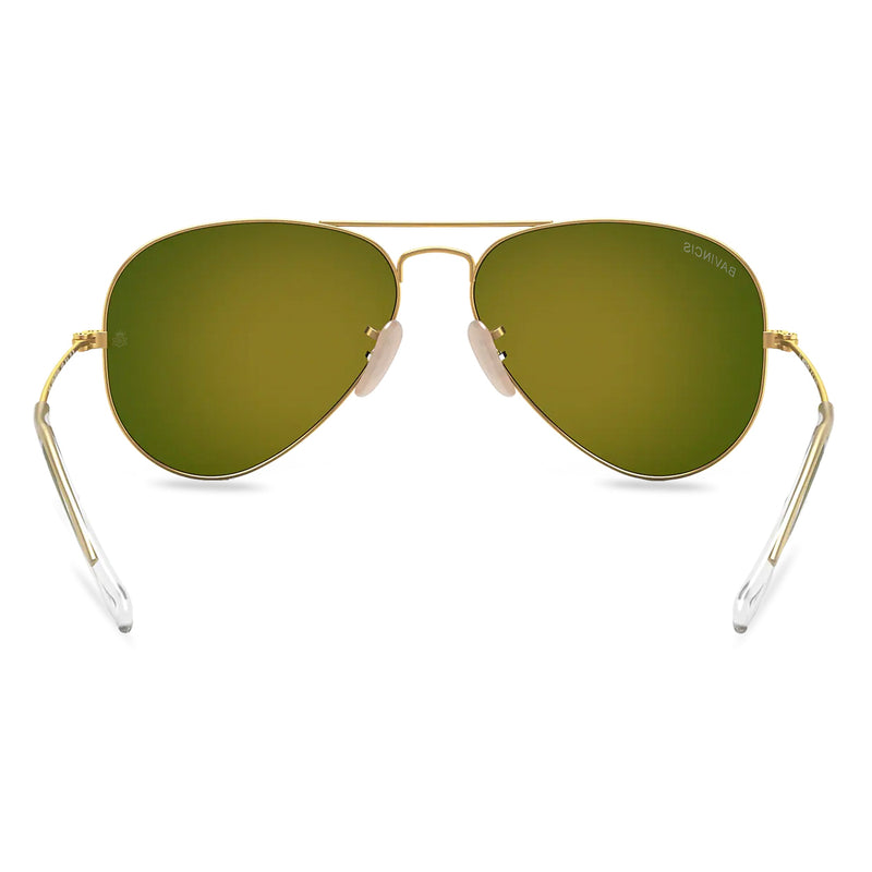Bavincis Tommy Gold And Orange Mercury Edition Sunglasses