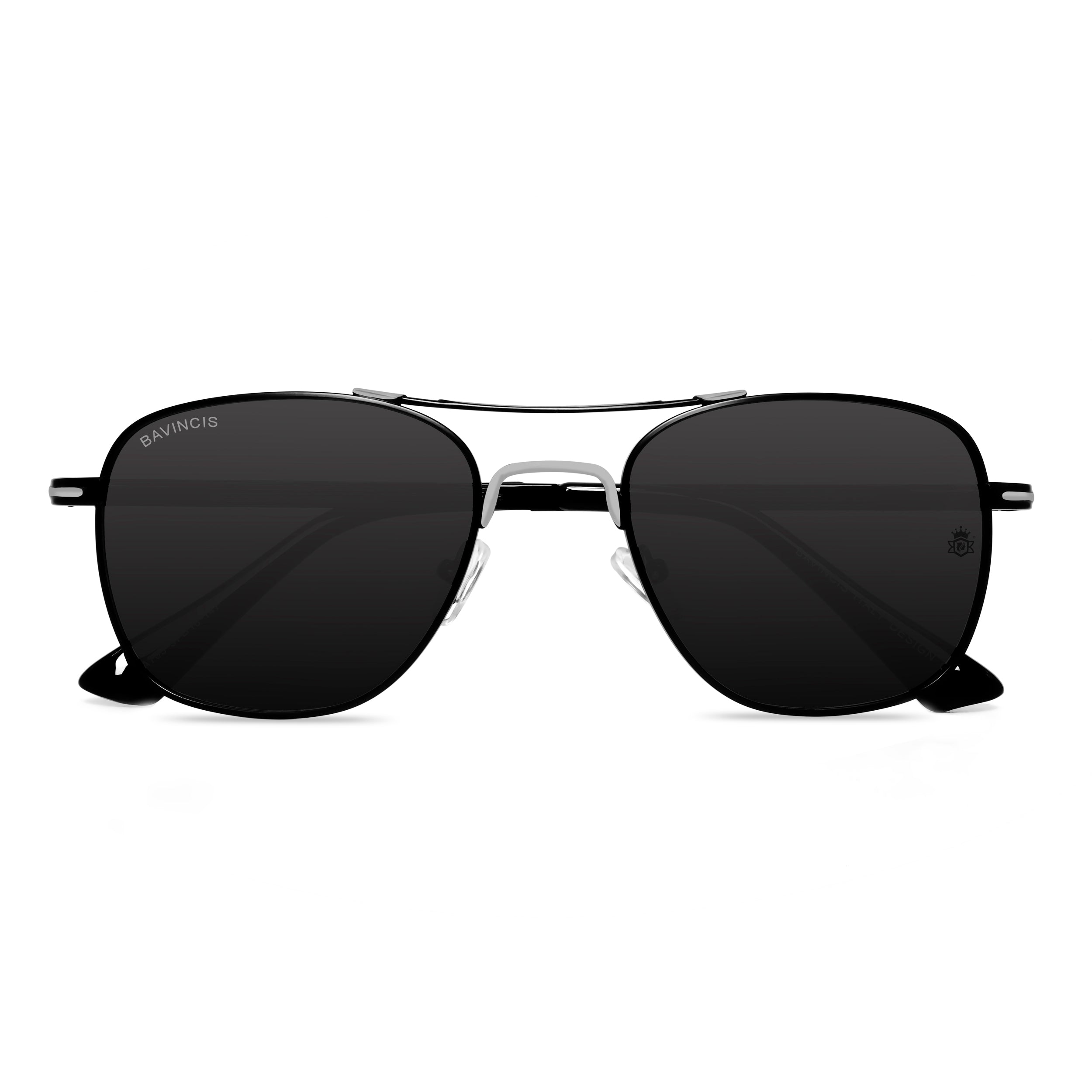 Bavincis Focal Black And Silver-Black Edition Sunglasses