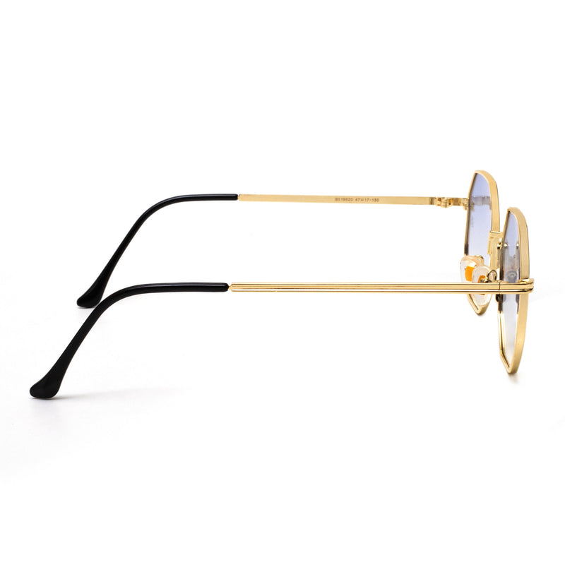 Bavincis Baystacks Gold And Blue Gradient Edition Sunglasses