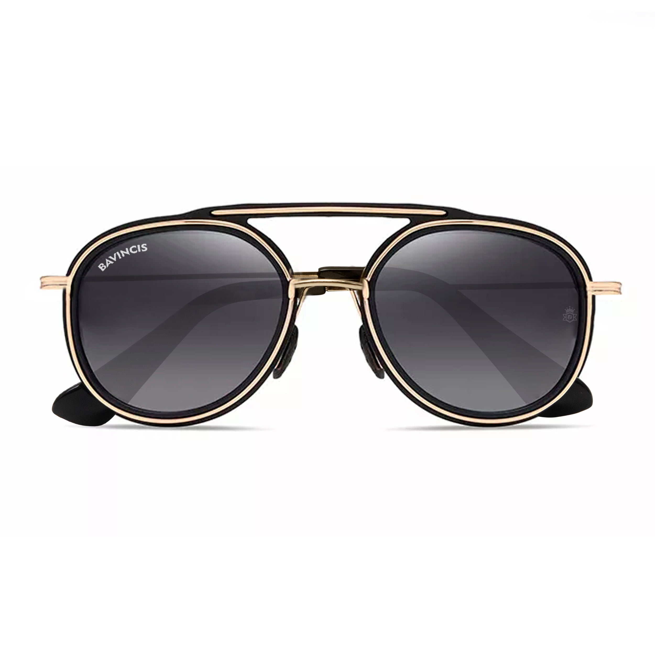 Bavincis Fleets Gold And Grey Gradient Edition Sunglasses