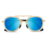 Bavincis Fleets Gold And Blue Mercury Edition Sunglasses