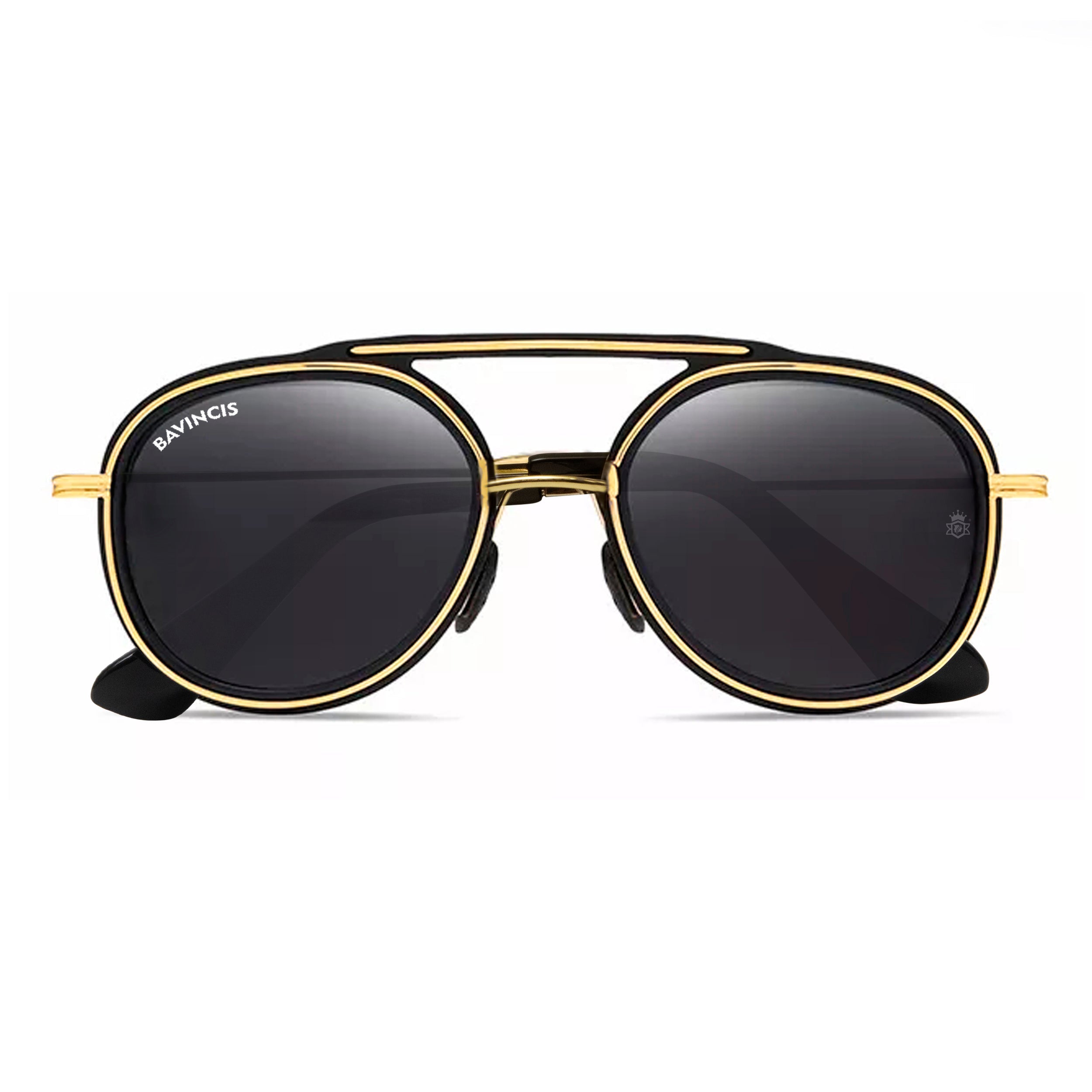 Bavincis Fleets Gold And Black Edition Sunglasses