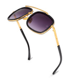 Bavincis Spectral Gold And Gray Gradient Edition Sunglasses