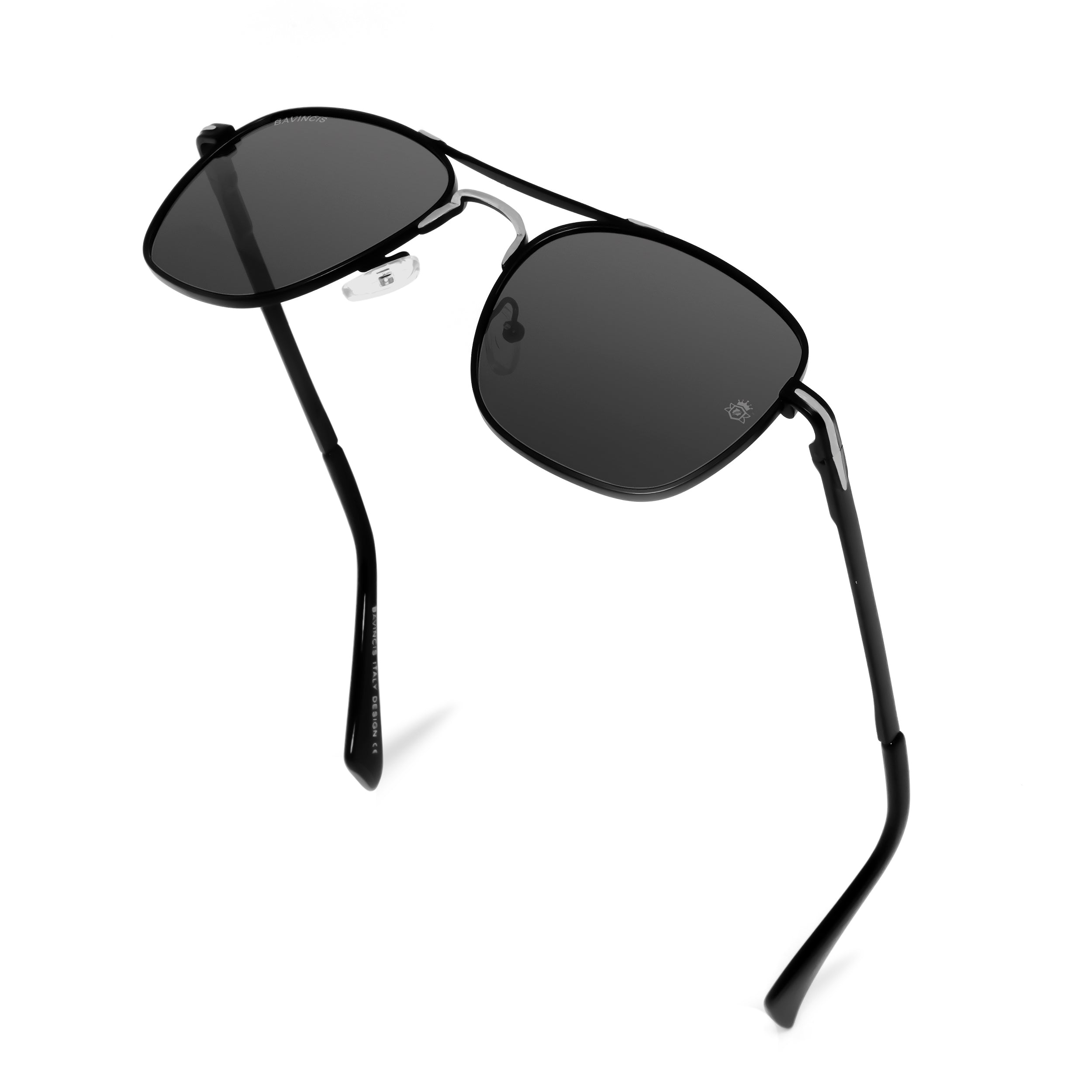 Bavincis Focal Black And Silver-Black Edition Sunglasses