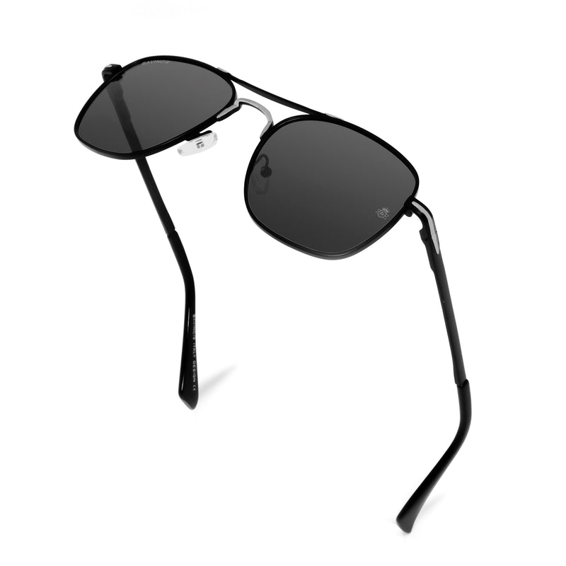 Bavincis Focal Black And Silver-Black Edition Sunglasses