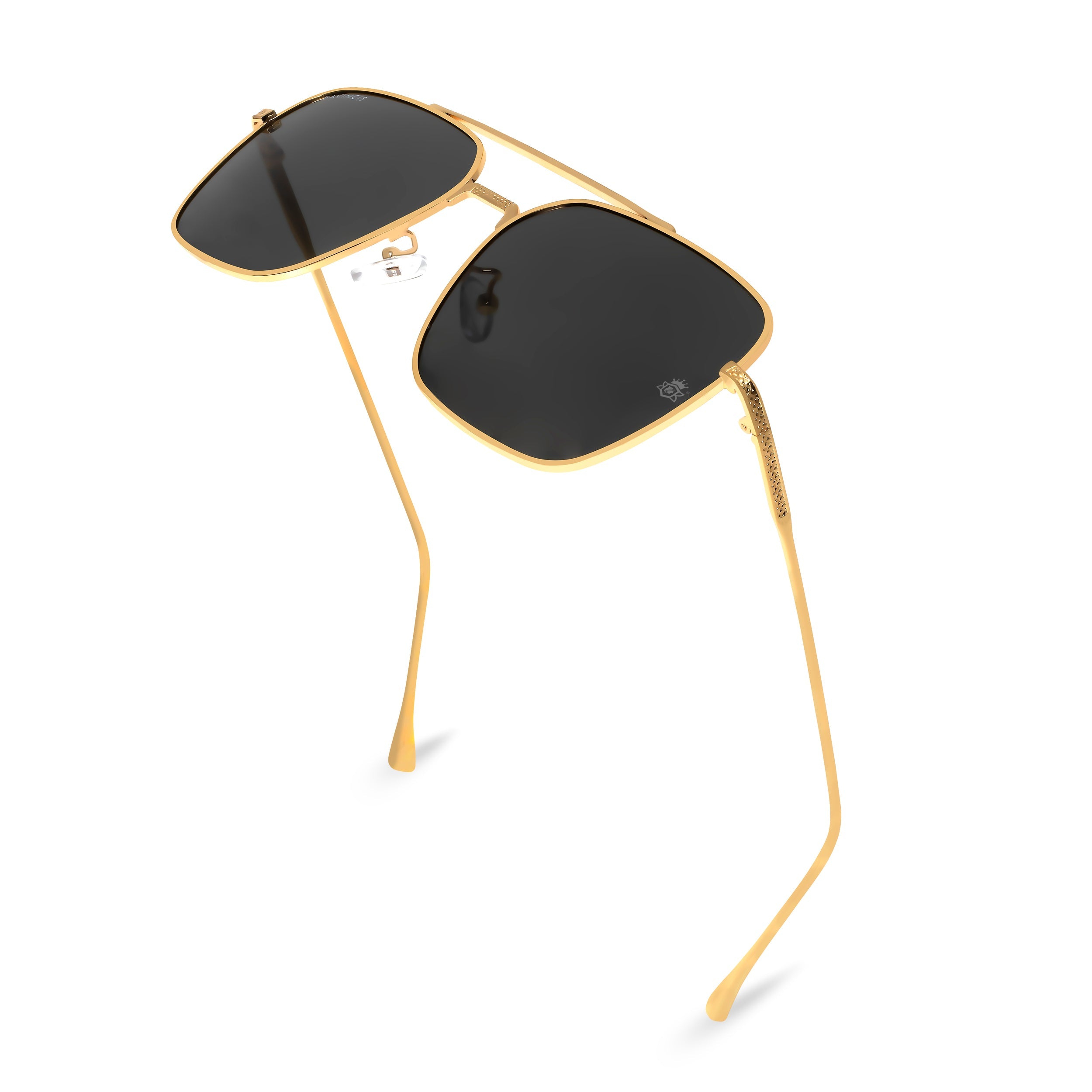 Bavincis Hyper Black And Gold Edition Sunglasses