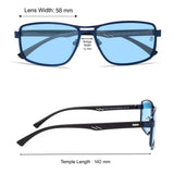 Bavincis Deluxe Blue And Blue Candy Edition Sunglasses