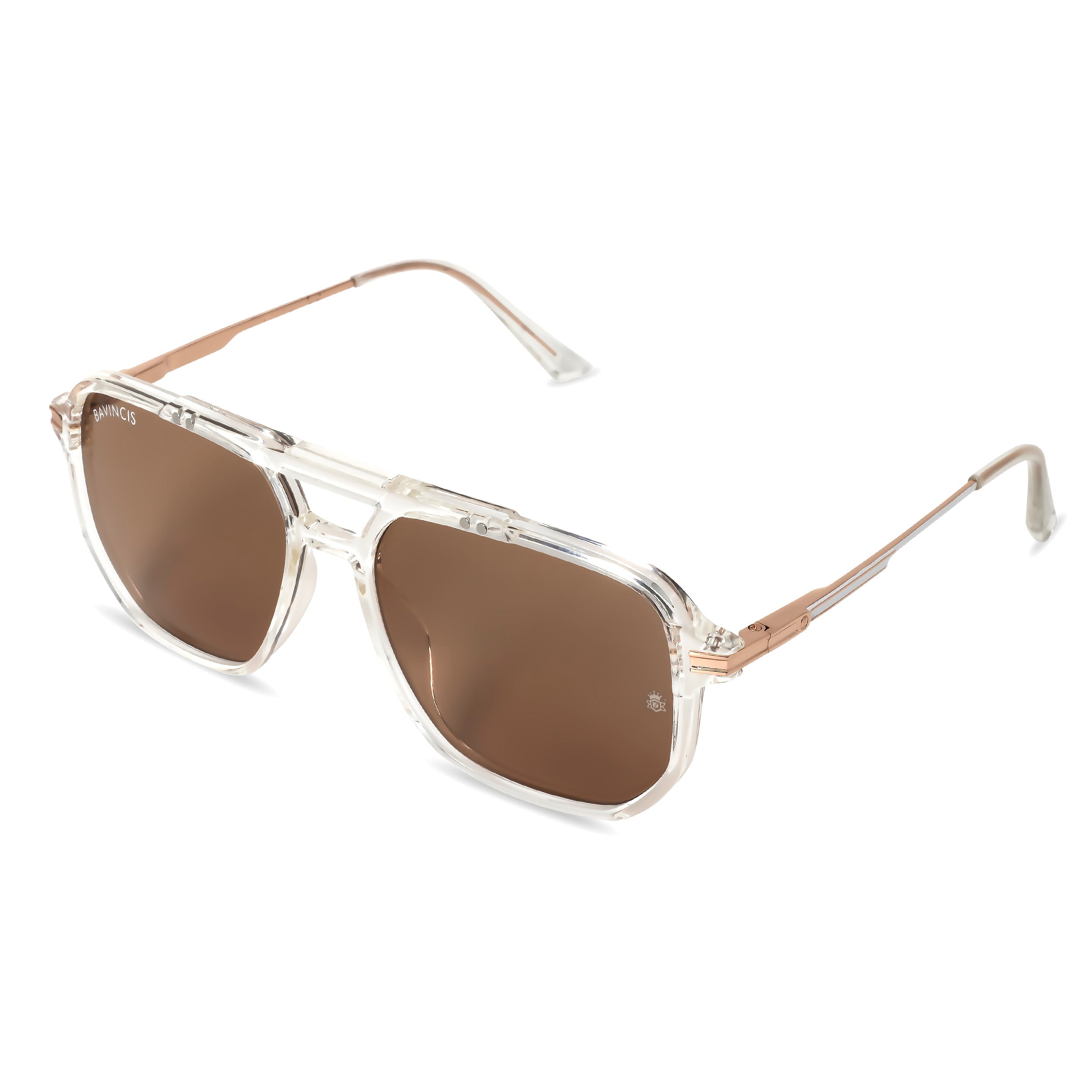 Bavincis Fixton transparent And Brown Edition Sunglasses