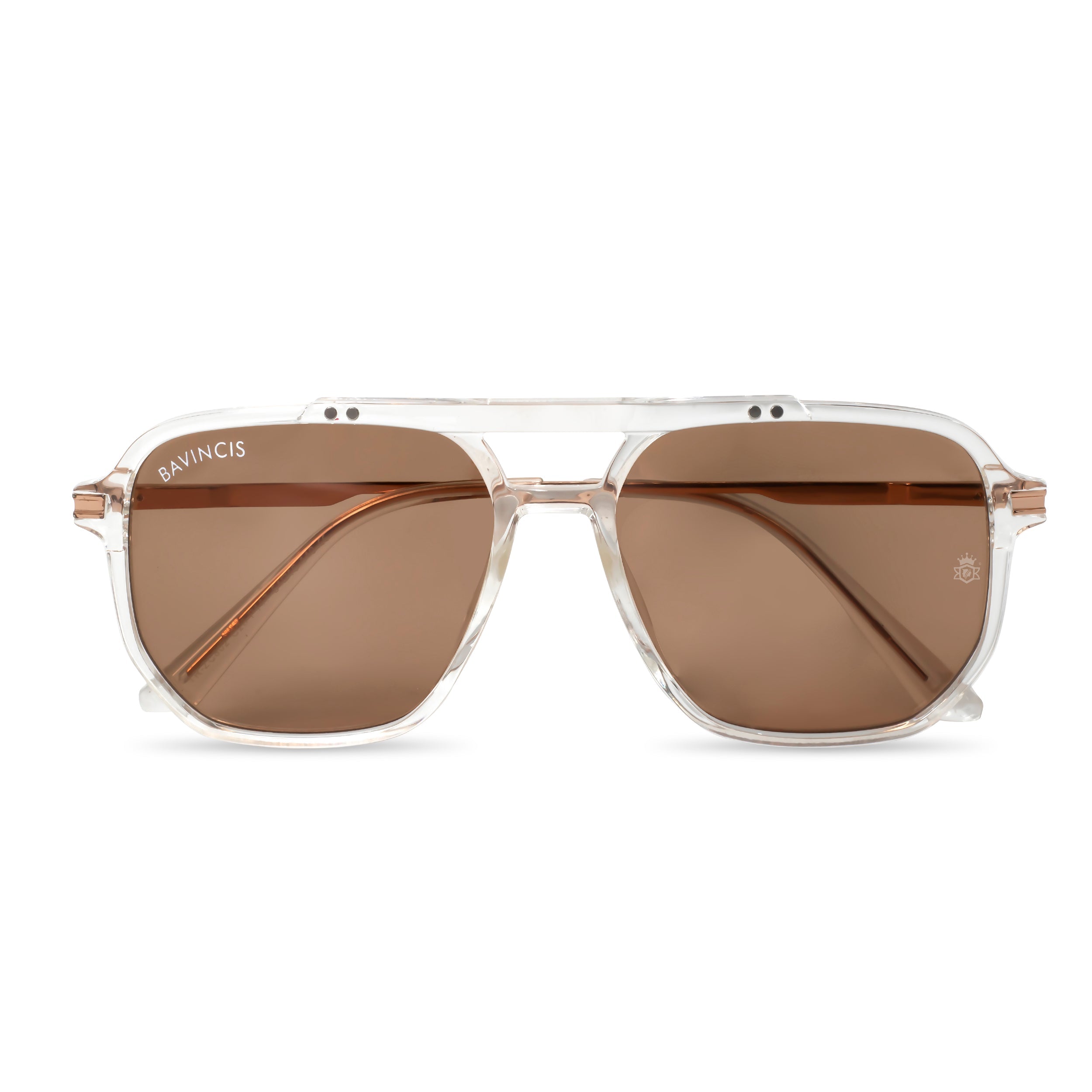 Bavincis Fixton transparent And Brown Edition Sunglasses