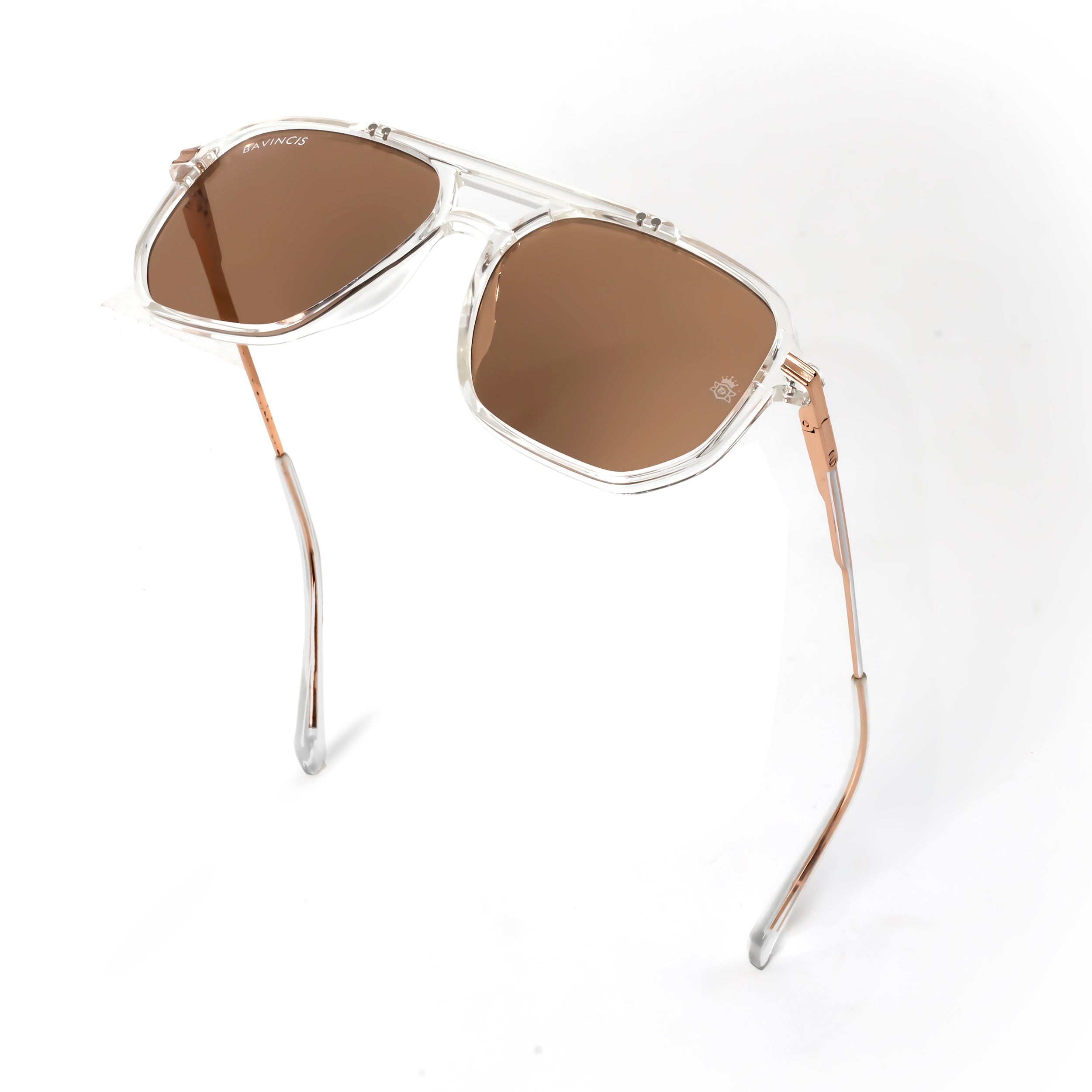 Bavincis Fixton transparent And Brown Edition Sunglasses