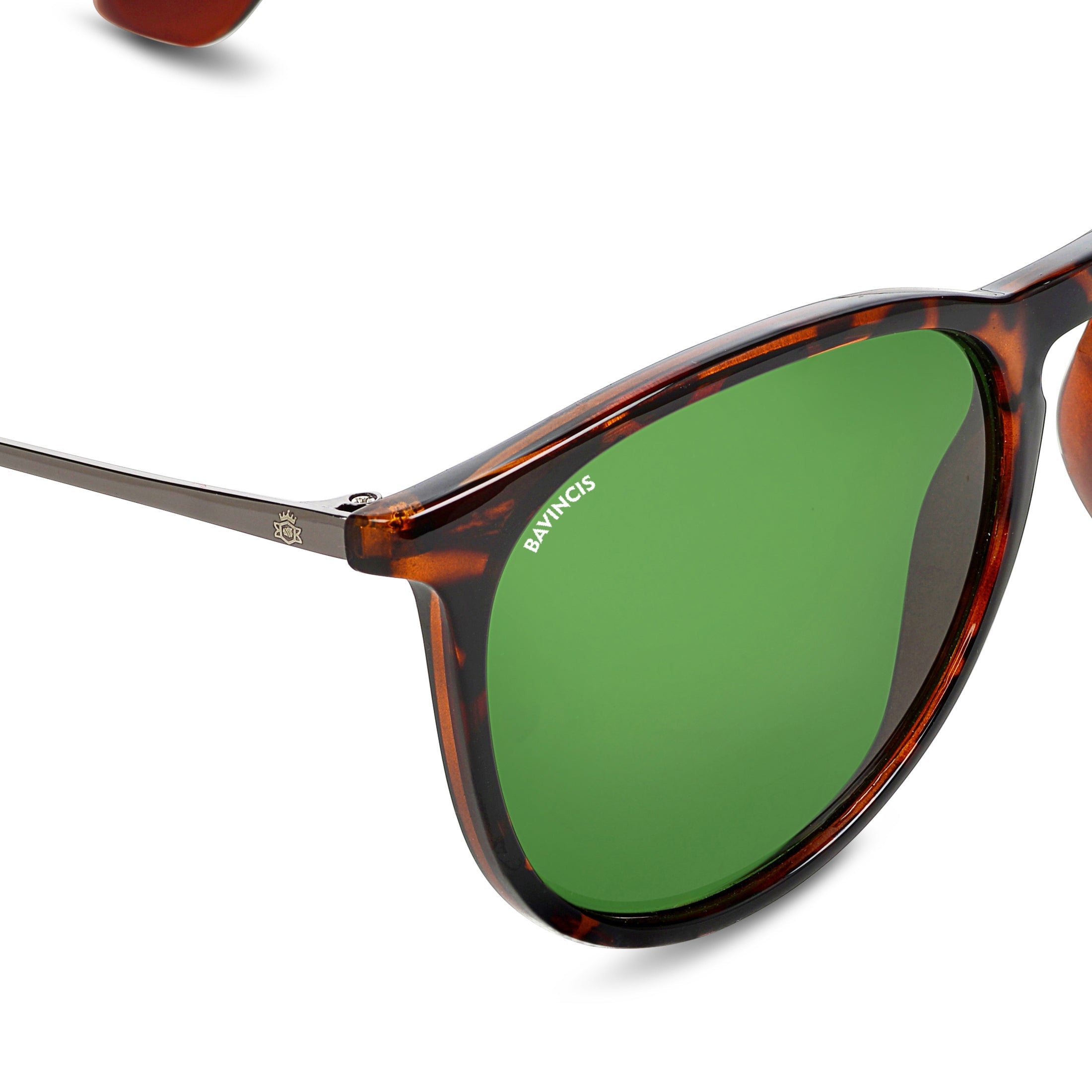 Bavincis Gracy T Brown And Green Edition Sunglasses