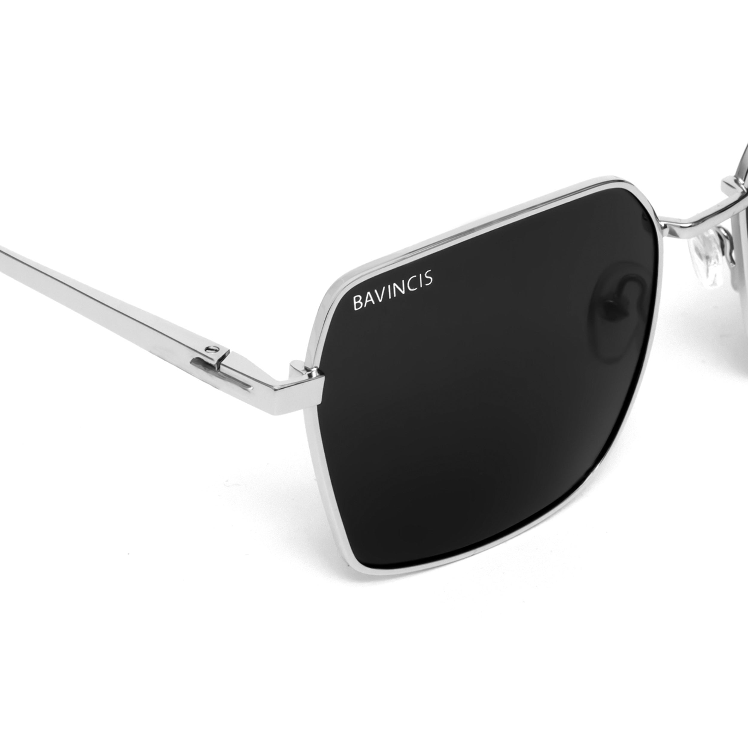 Bavincis The Bond Silver And Black Edition Sunglasses