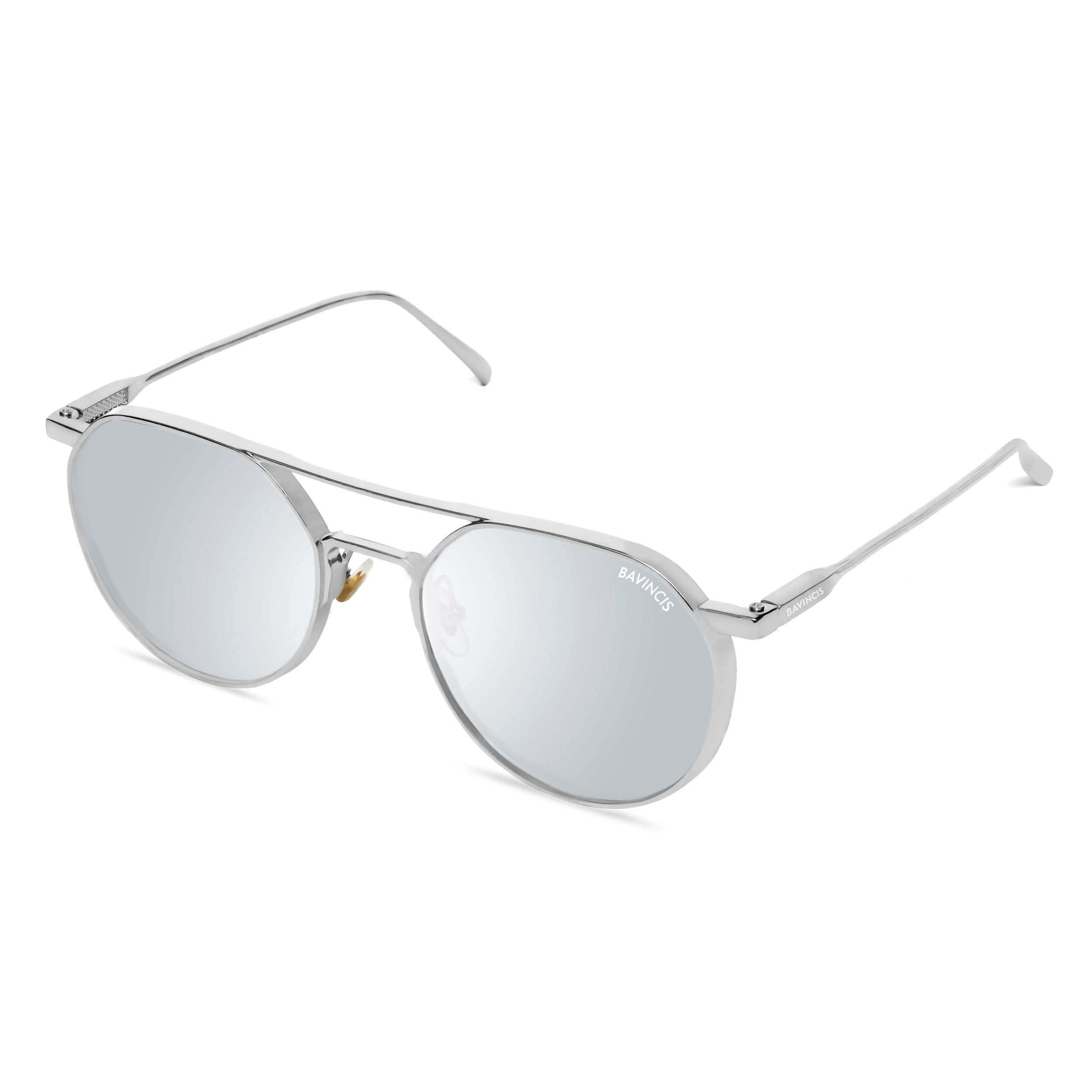 Bavincis Spektus Silver And Silver Mercury Edition Sunglasses