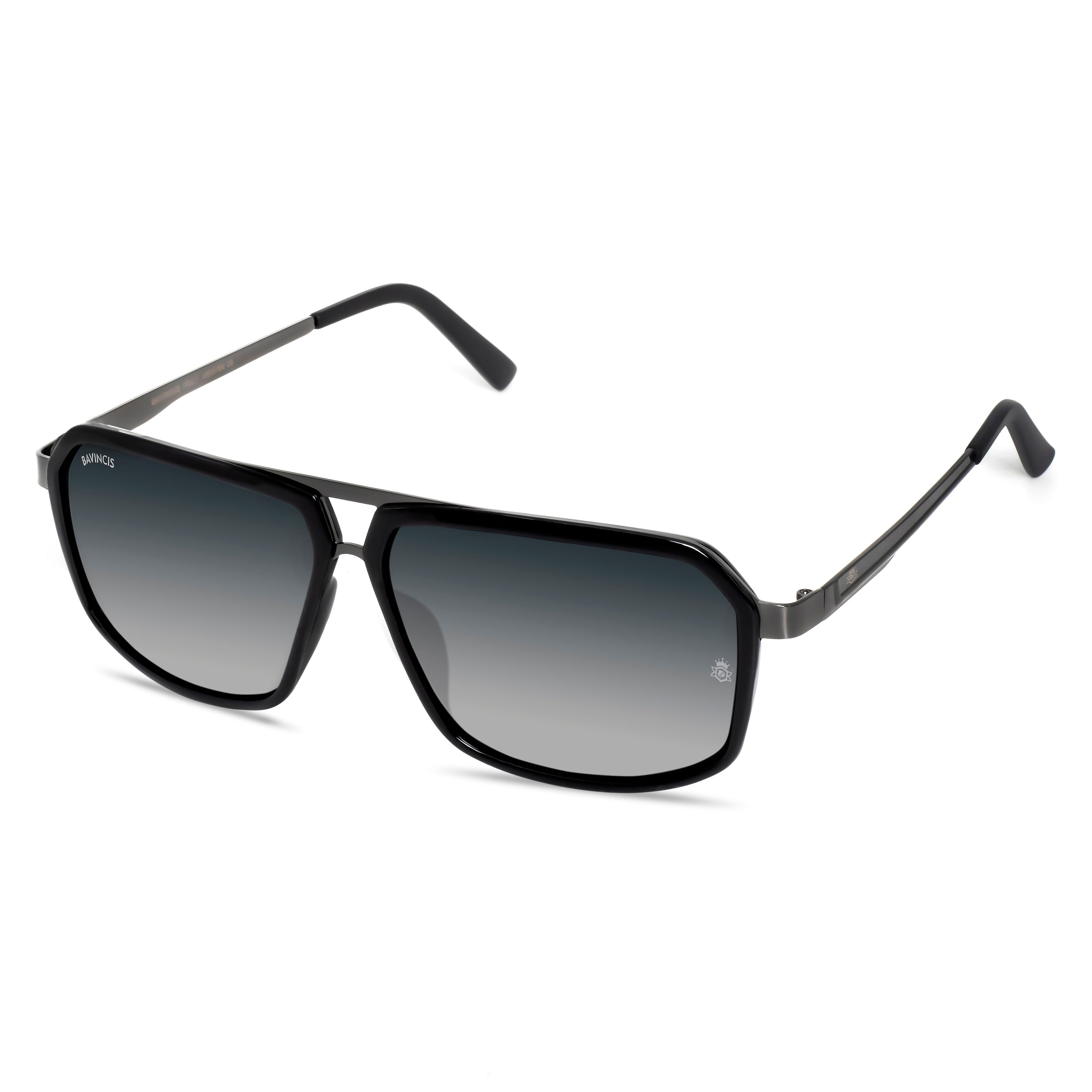 Bavincis Markus Black And Grey Gradient Edition Sunglasses