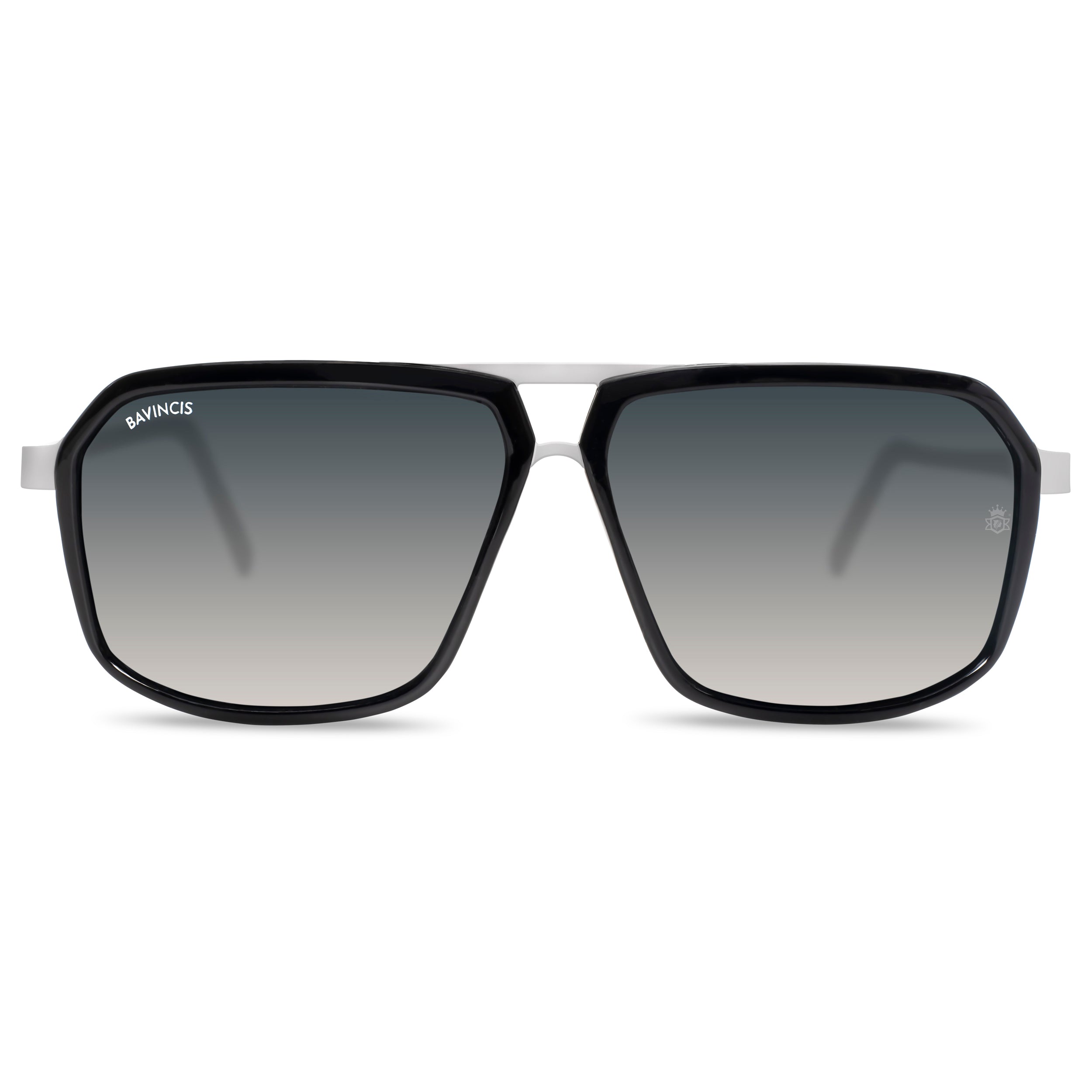 Bavincis Markus Silver And Grey Gradient Edition Sunglasses