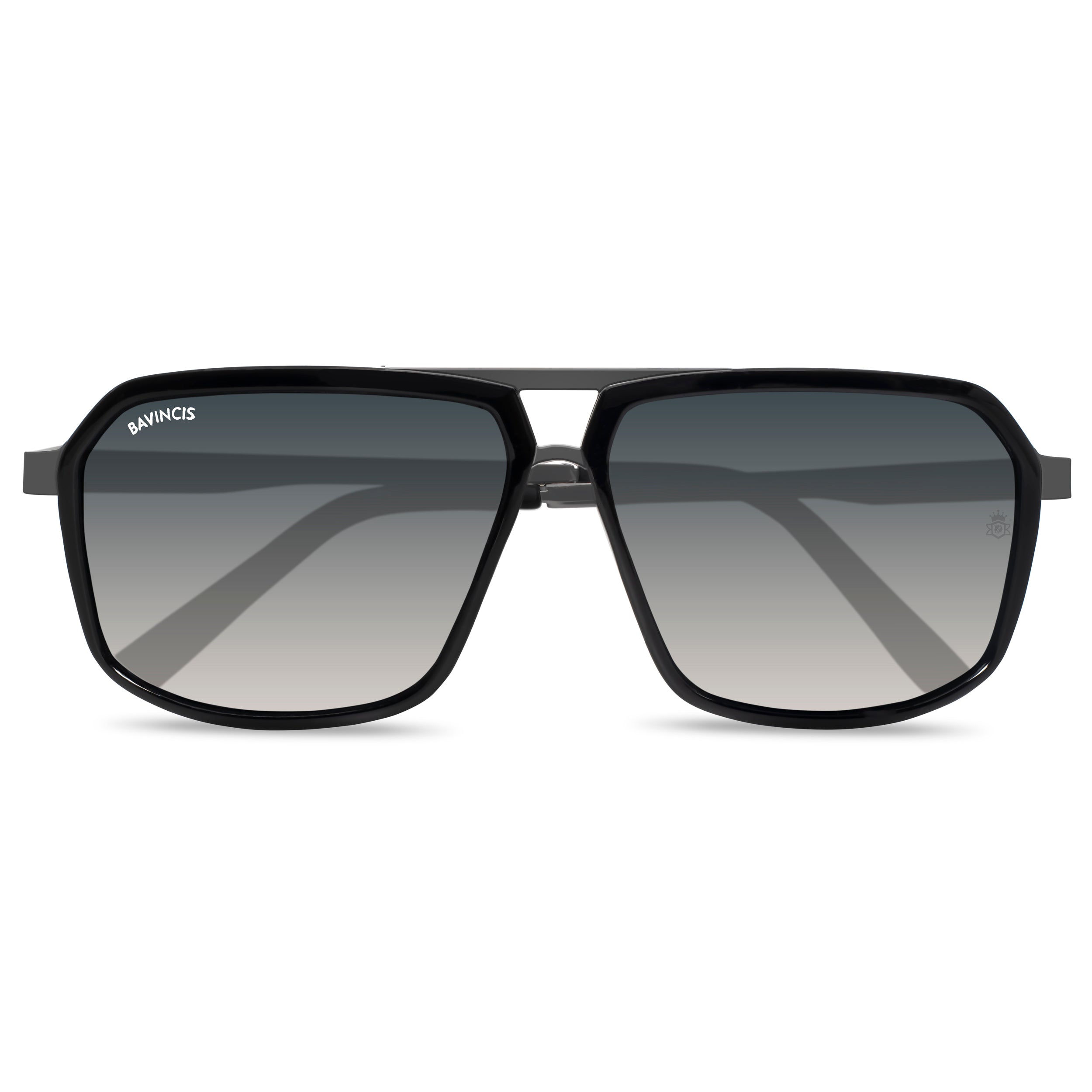 Bavincis Markus Black And Grey Gradient Edition Sunglasses