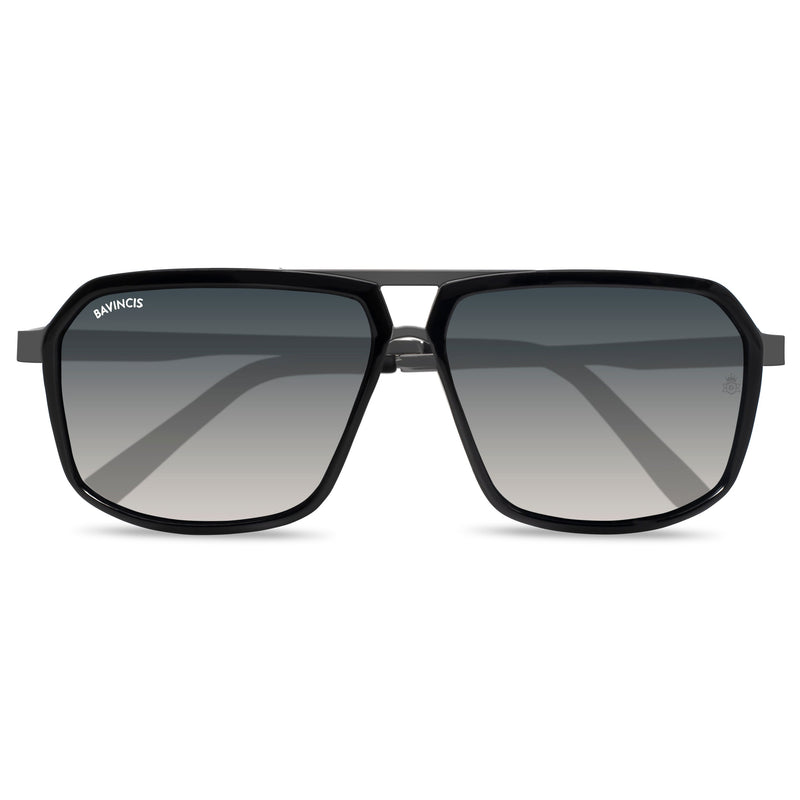 Bavincis Markus Black And Grey Gradient Edition Sunglasses