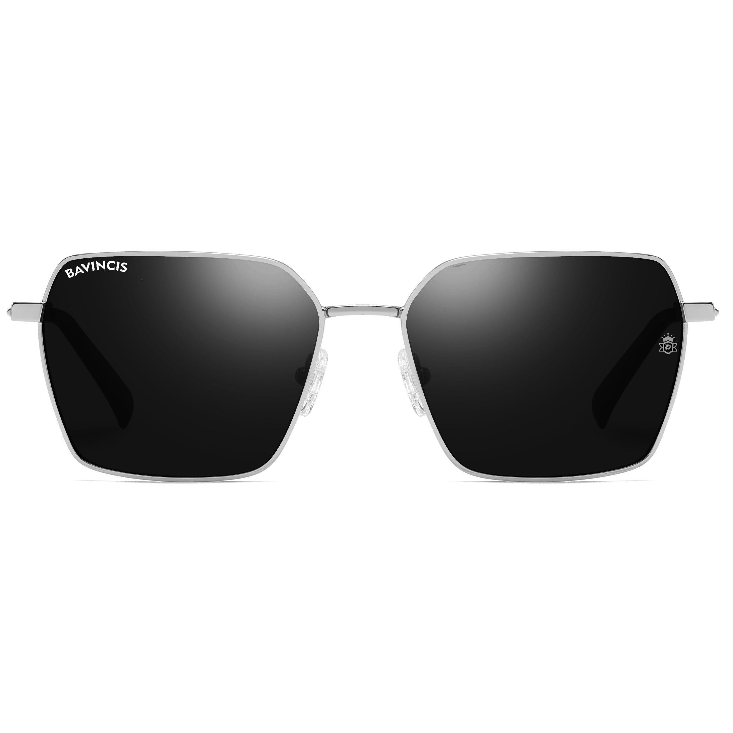 Bavincis The Bond Silver And Black Edition Sunglasses