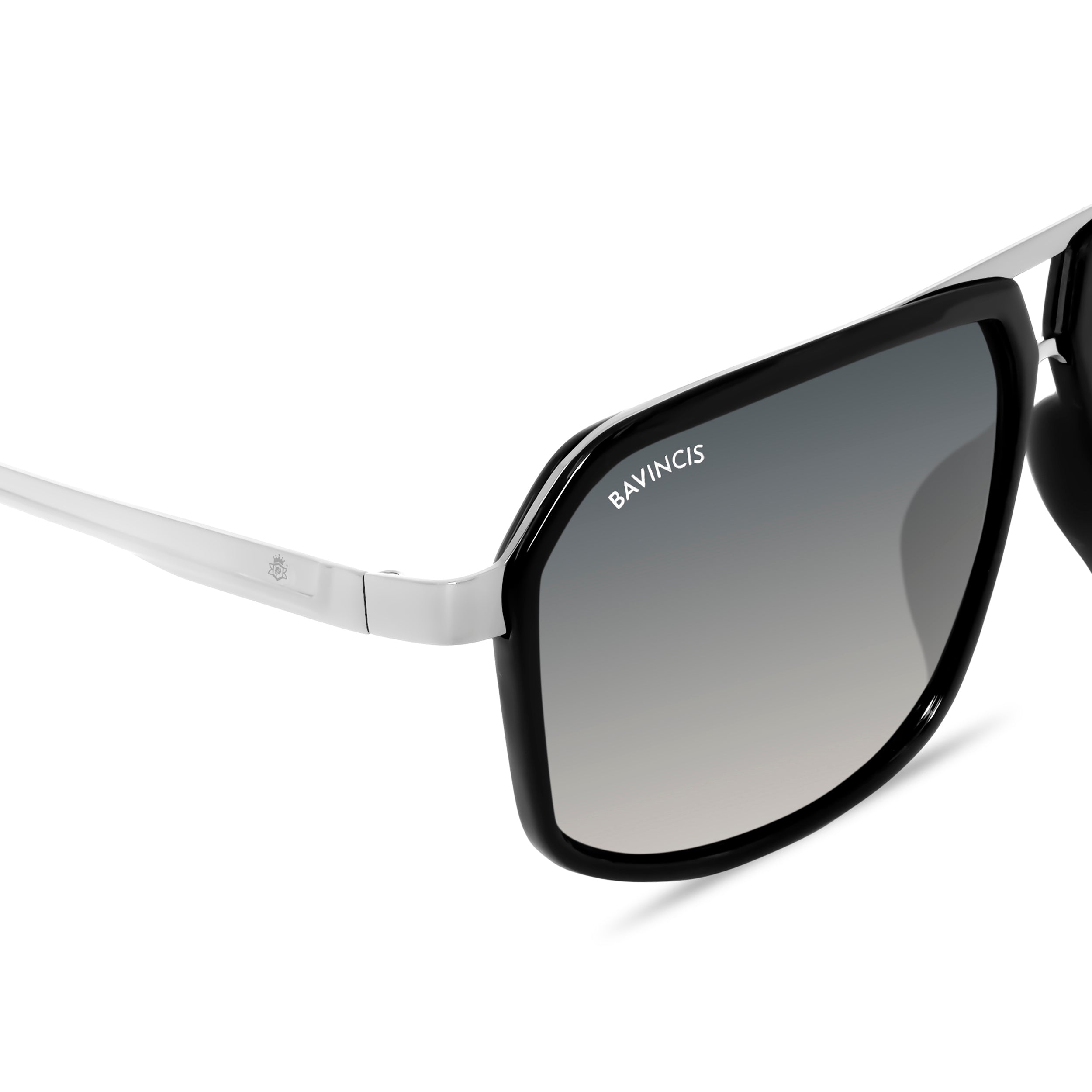 Bavincis Markus Silver And Grey Gradient Edition Sunglasses