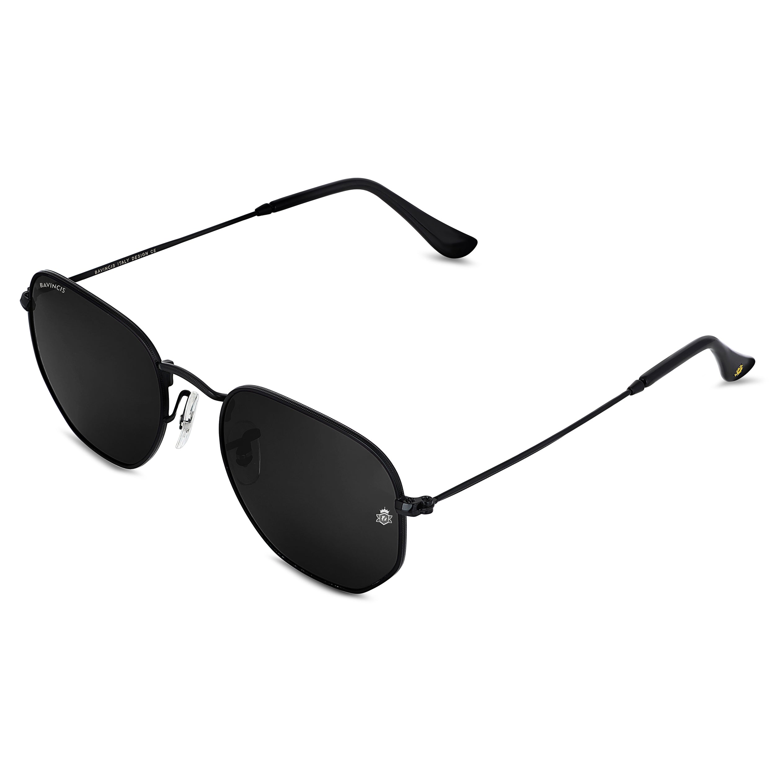 Bavincis Gemini Black And Black Edition Sunglasses