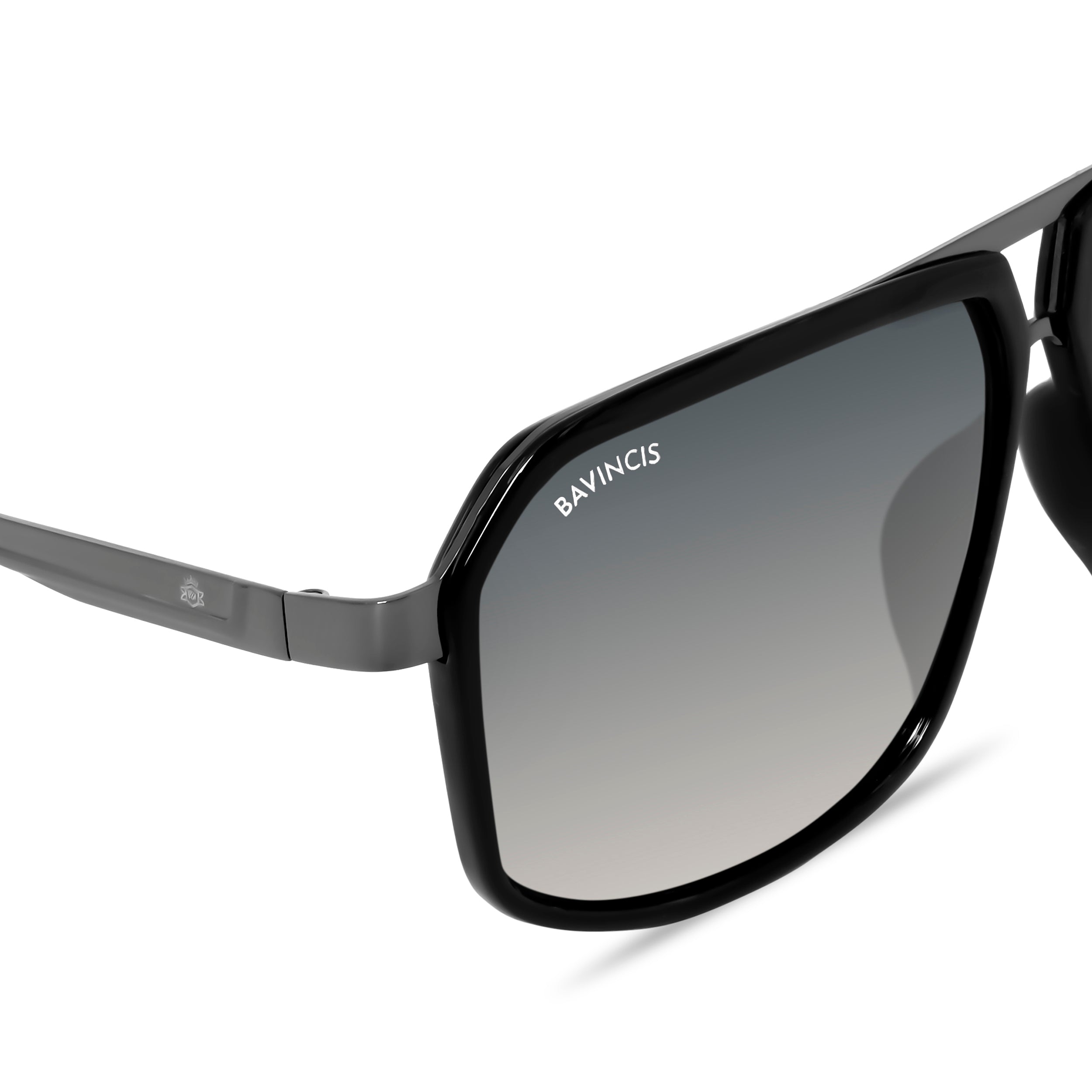 Bavincis Markus Black And Grey Gradient Edition Sunglasses