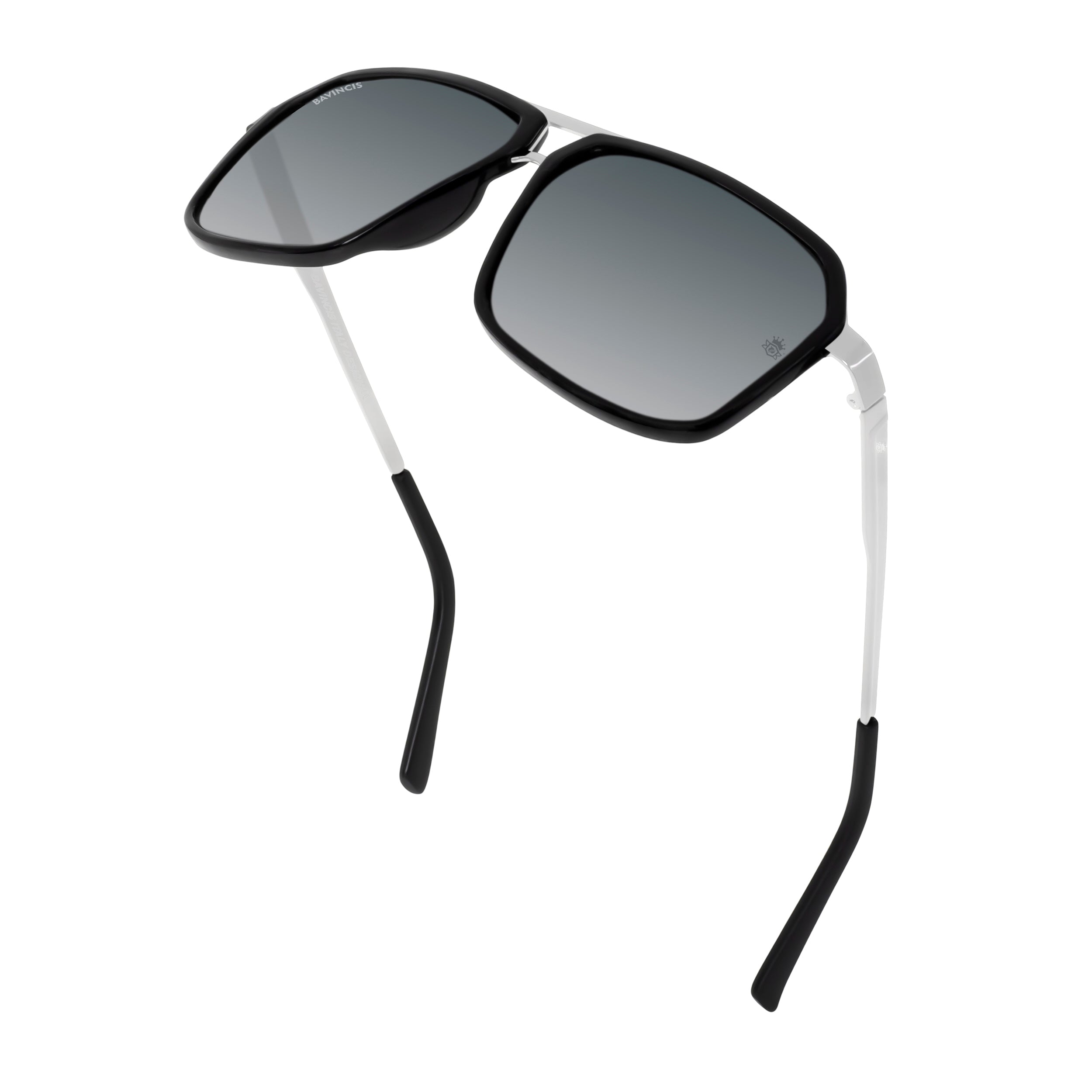 Bavincis Markus Silver And Grey Gradient Edition Sunglasses