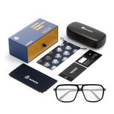 Bavincis Markus Black And  White Antiray  Edition Sunglasses