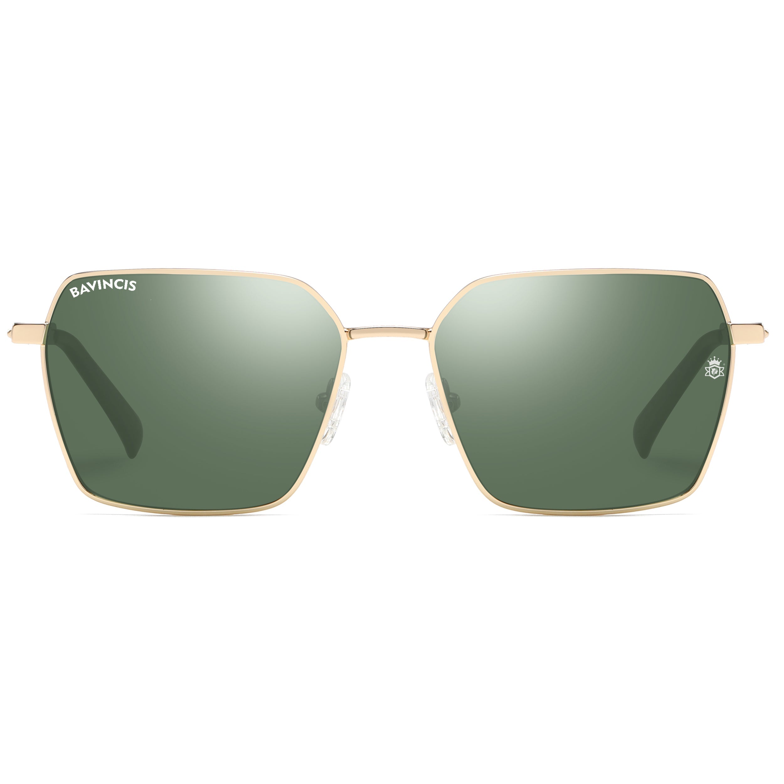 Bavincis The Bond Gold And Green Edition Sunglasses